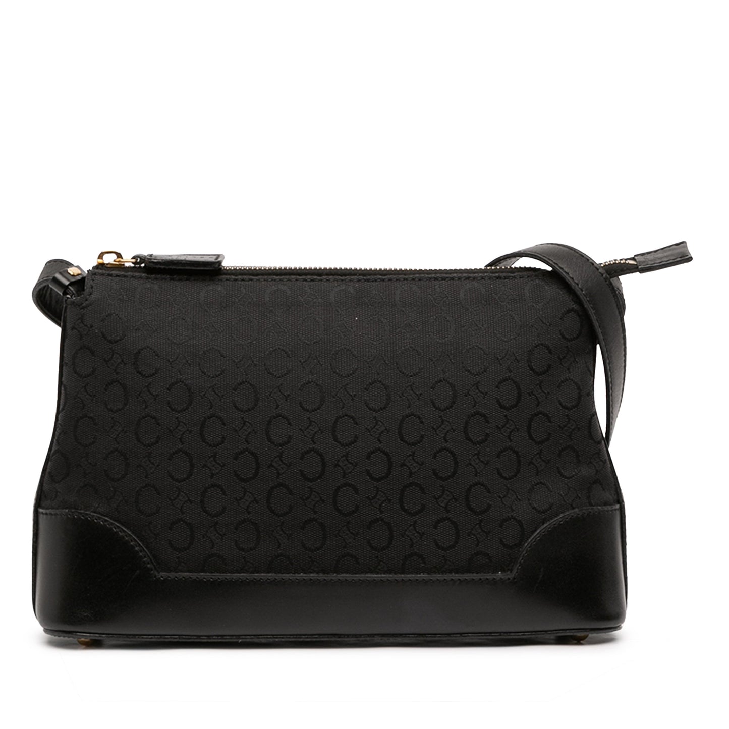 Celine C Macadam Canvas Shoulder Bag