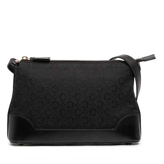 Celine C Macadam Canvas Shoulder Bag