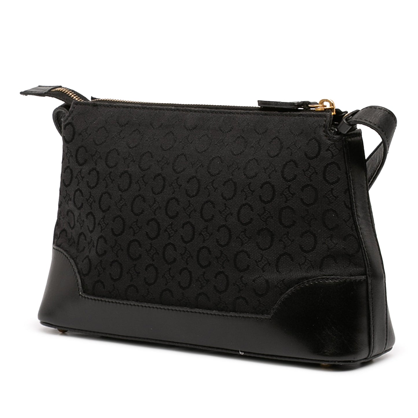 Celine C Macadam Canvas Shoulder Bag