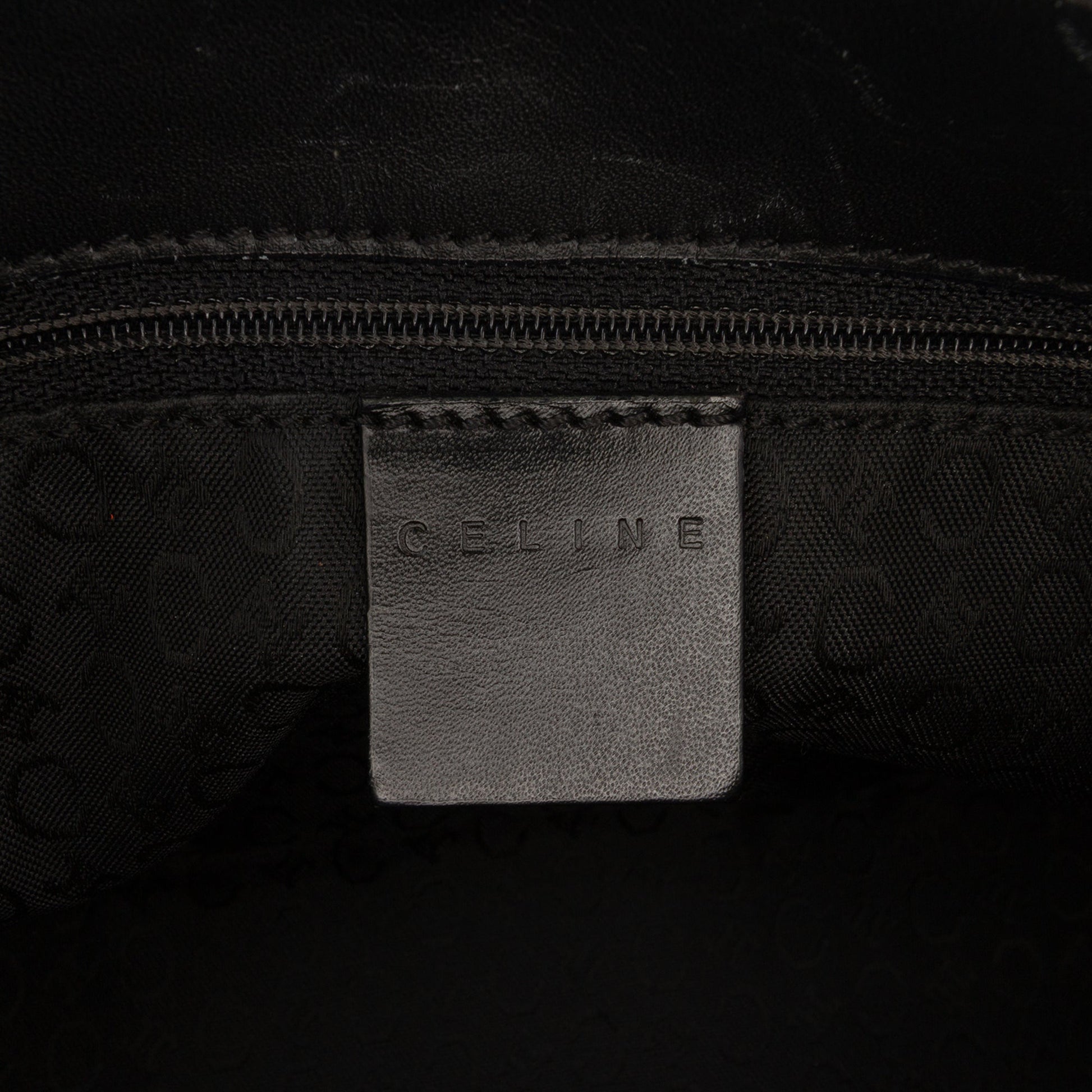 Celine C Macadam Canvas Shoulder Bag