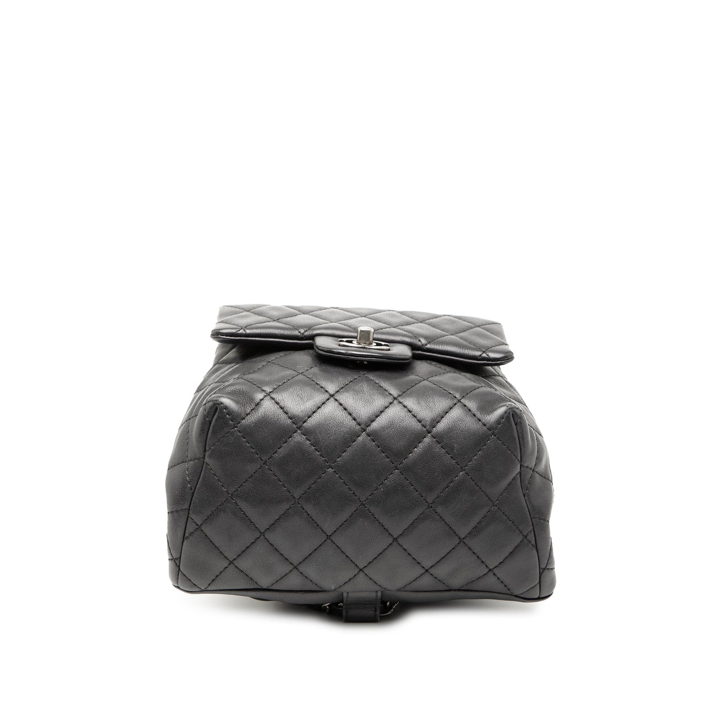 Chanel Small CC Calfskin Drawstring Flap Backpack