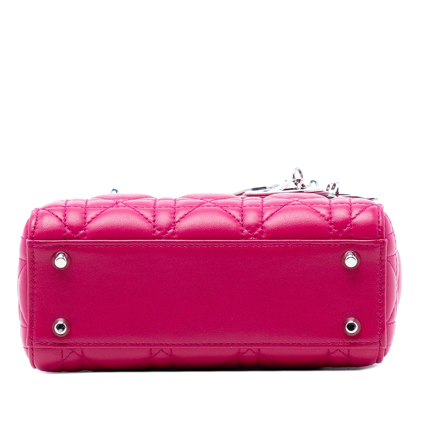 Mini Lambskin Cannage Lady Dior