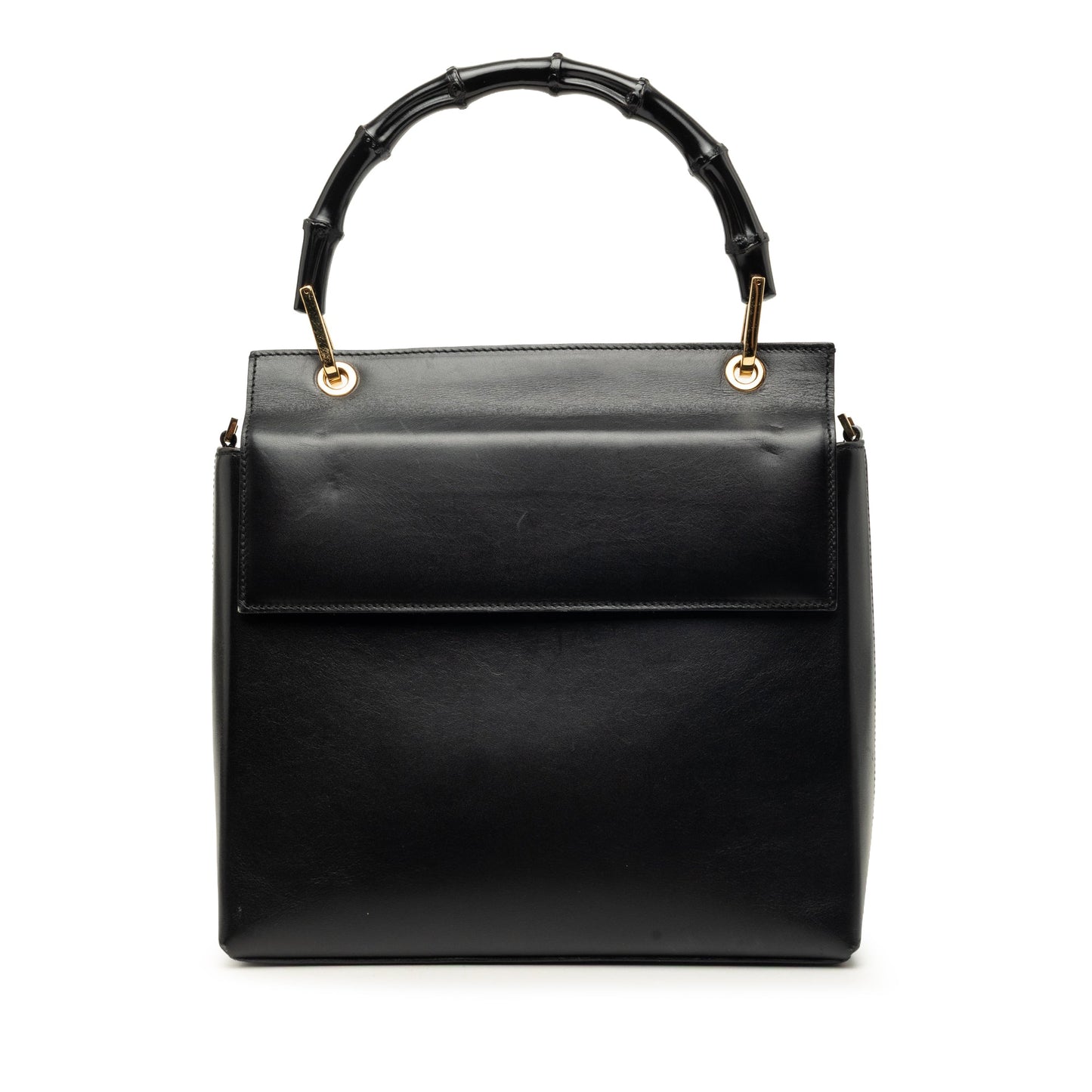 Gucci Calfskin Bamboo Satchel