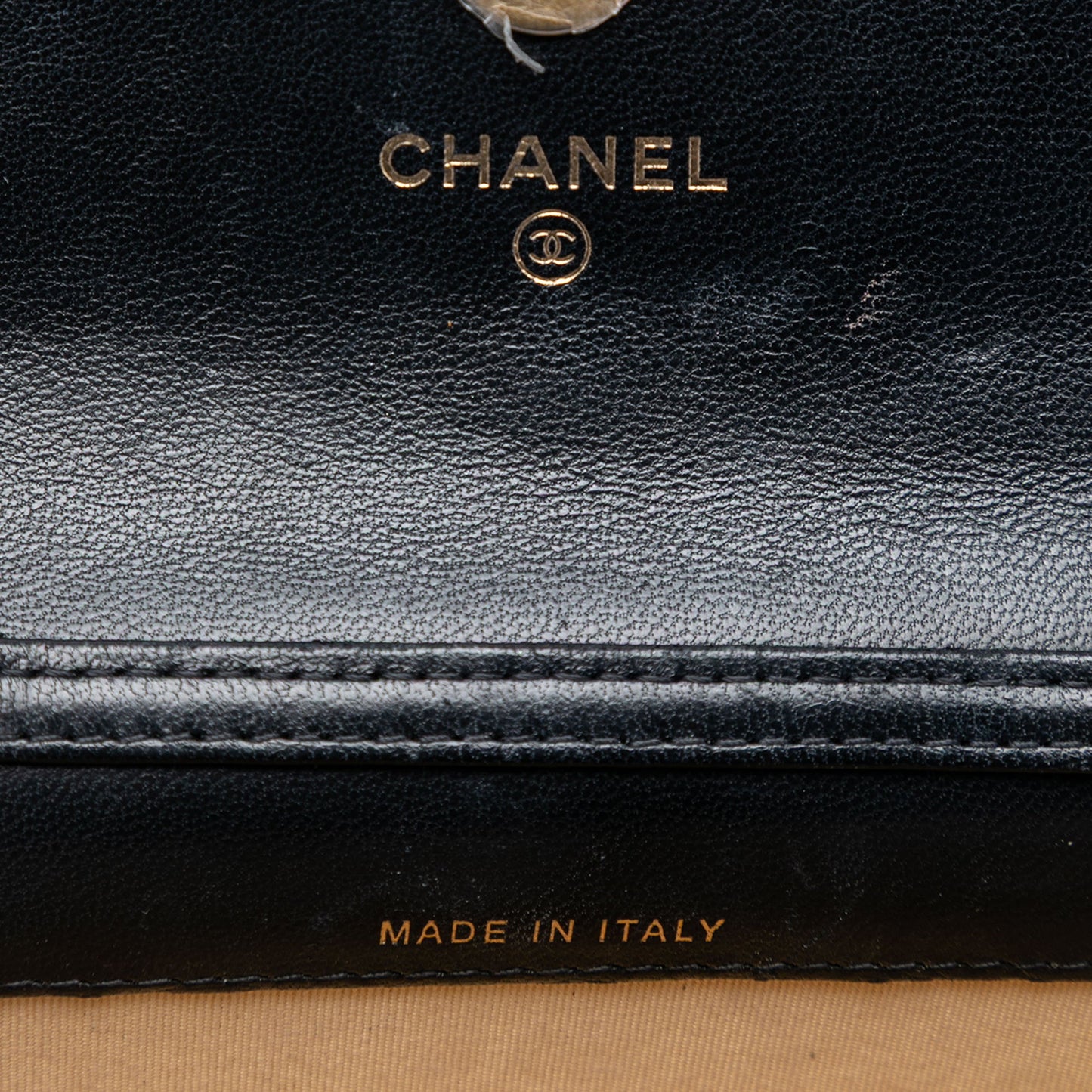 Chanel Mini Lambskin Pearl Crush Clutch with Chain