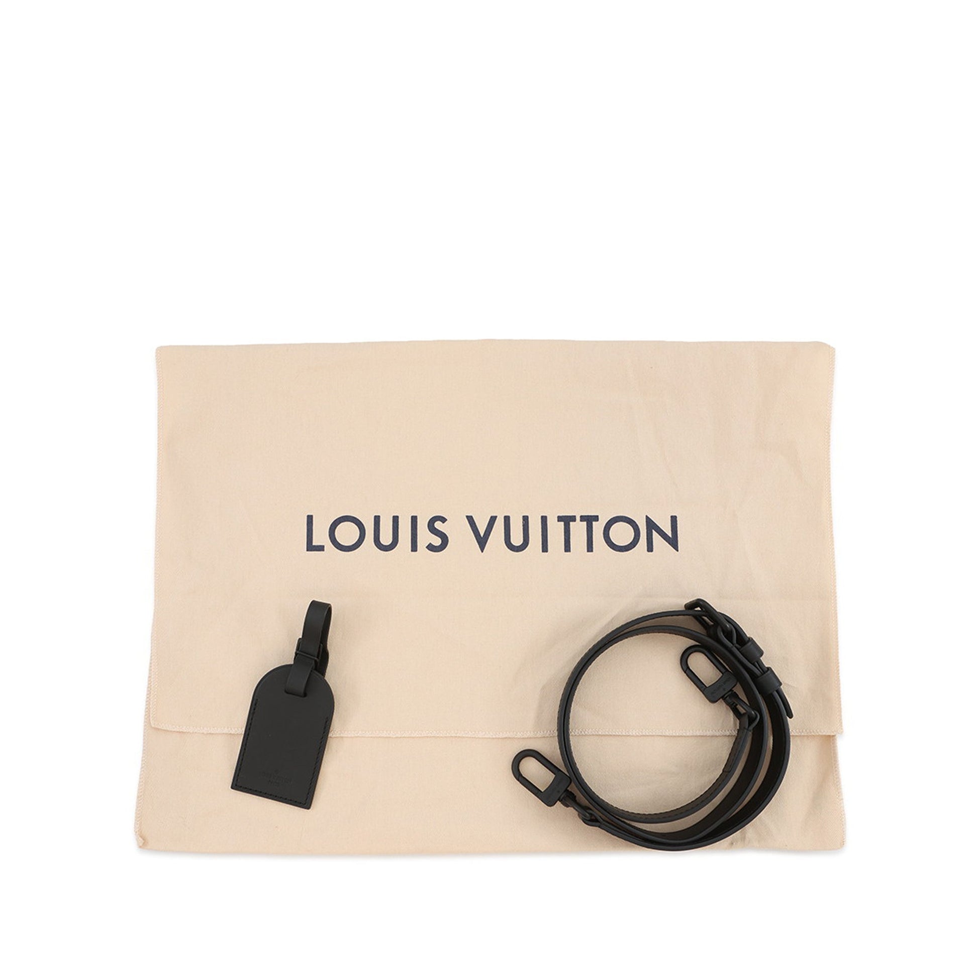 Louis Vuitton Monogram Taurillon Sac Plat Cross