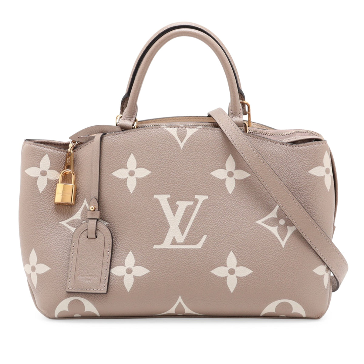 Louis Vuitton Monogram Empreinte Petit Palais — Beige