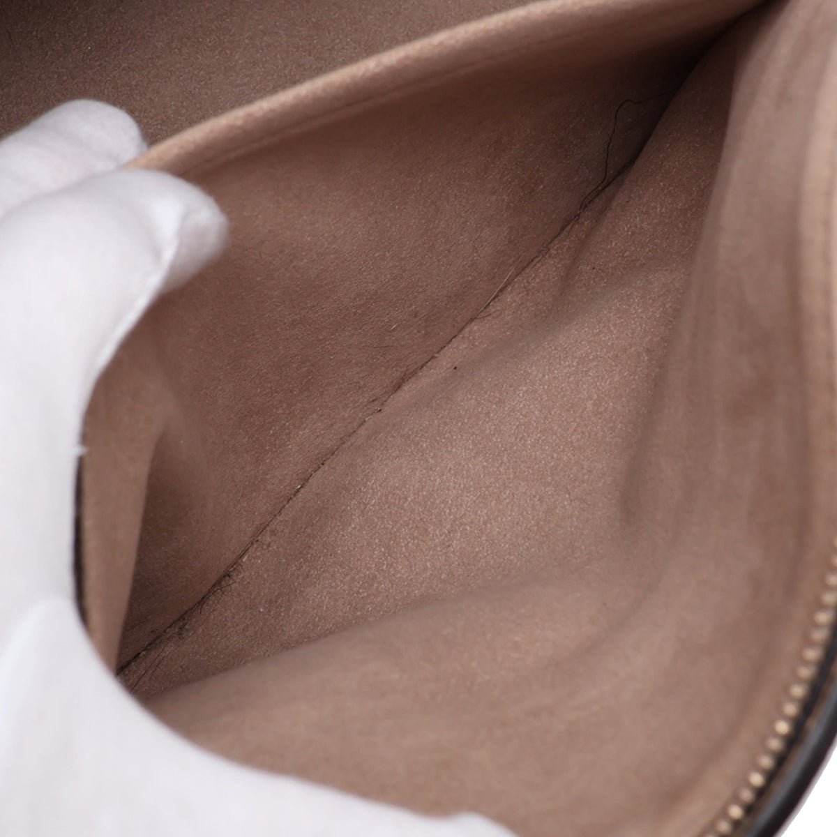 Louis Vuitton Monogram Empreinte Petit Palais — Beige