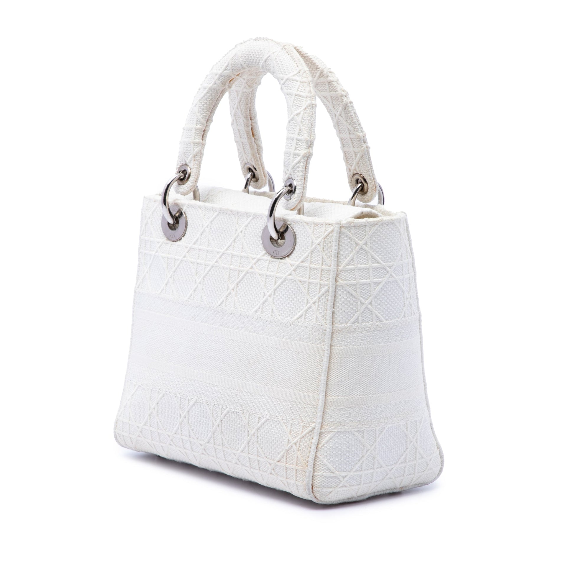 Dior Medium Canvas Cannage Lady D Lite