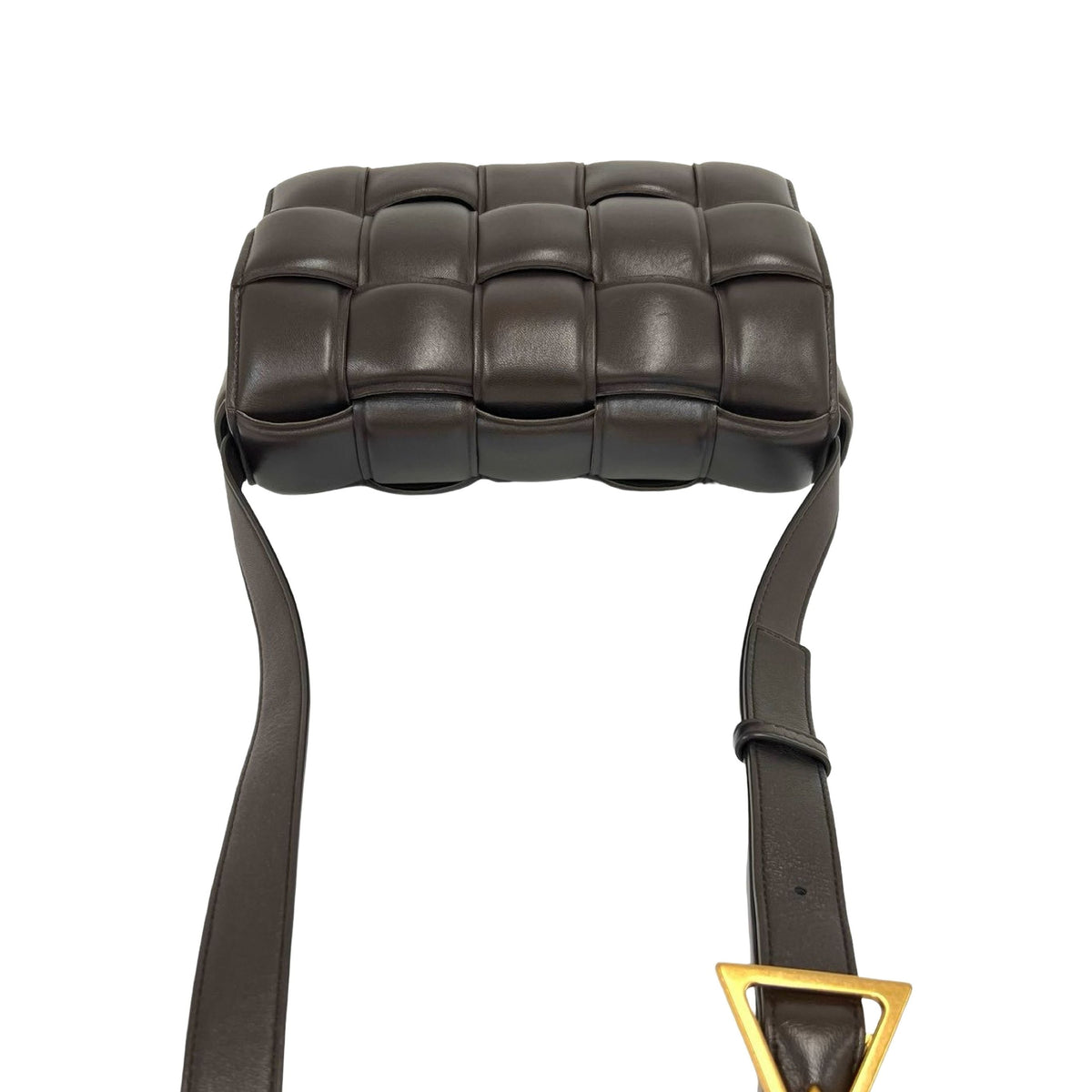 Bottega Veneta Nappa Intrecciato Padded Cassette Crossbody — Black