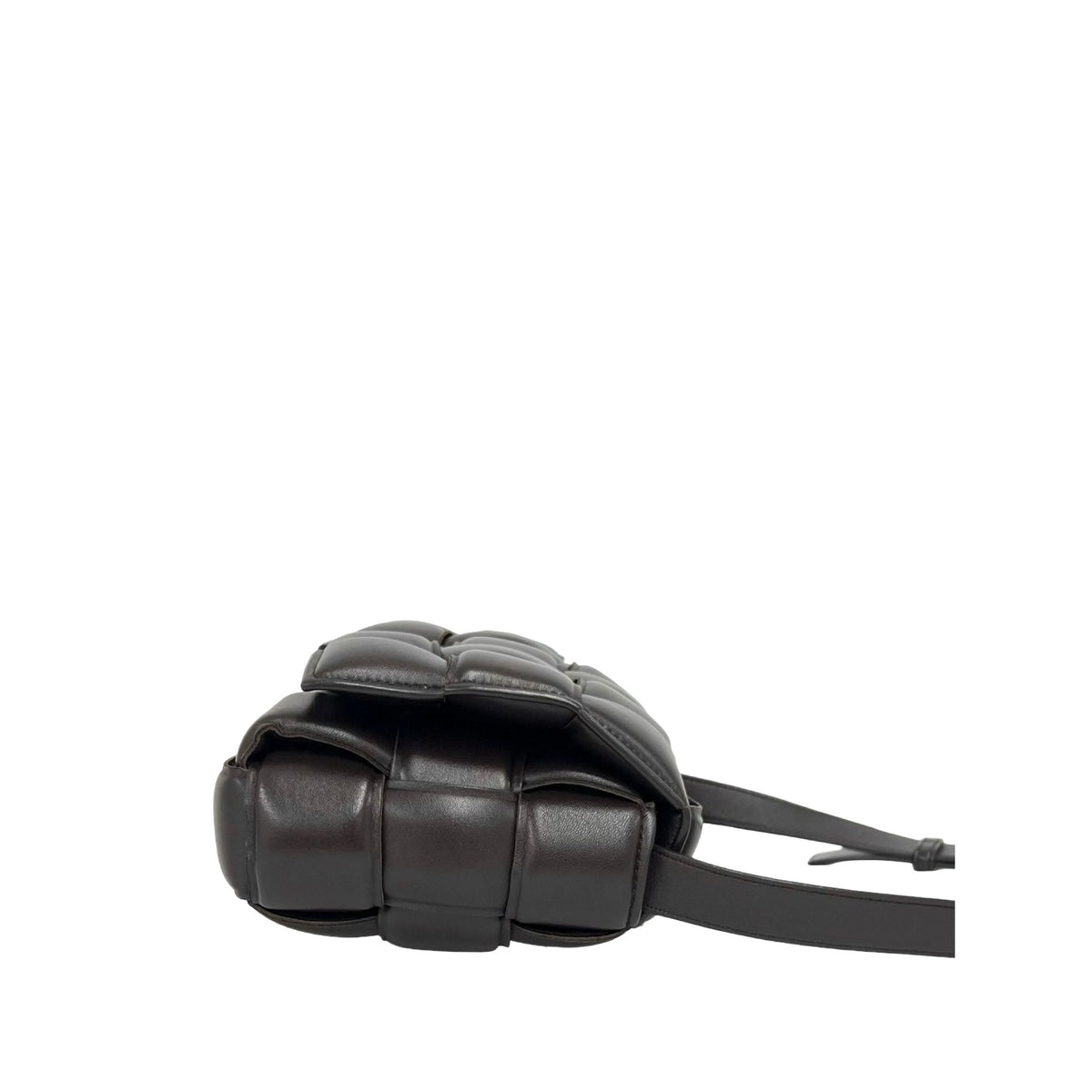 Bottega Veneta Nappa Intrecciato Padded Cassette Crossbody — Black