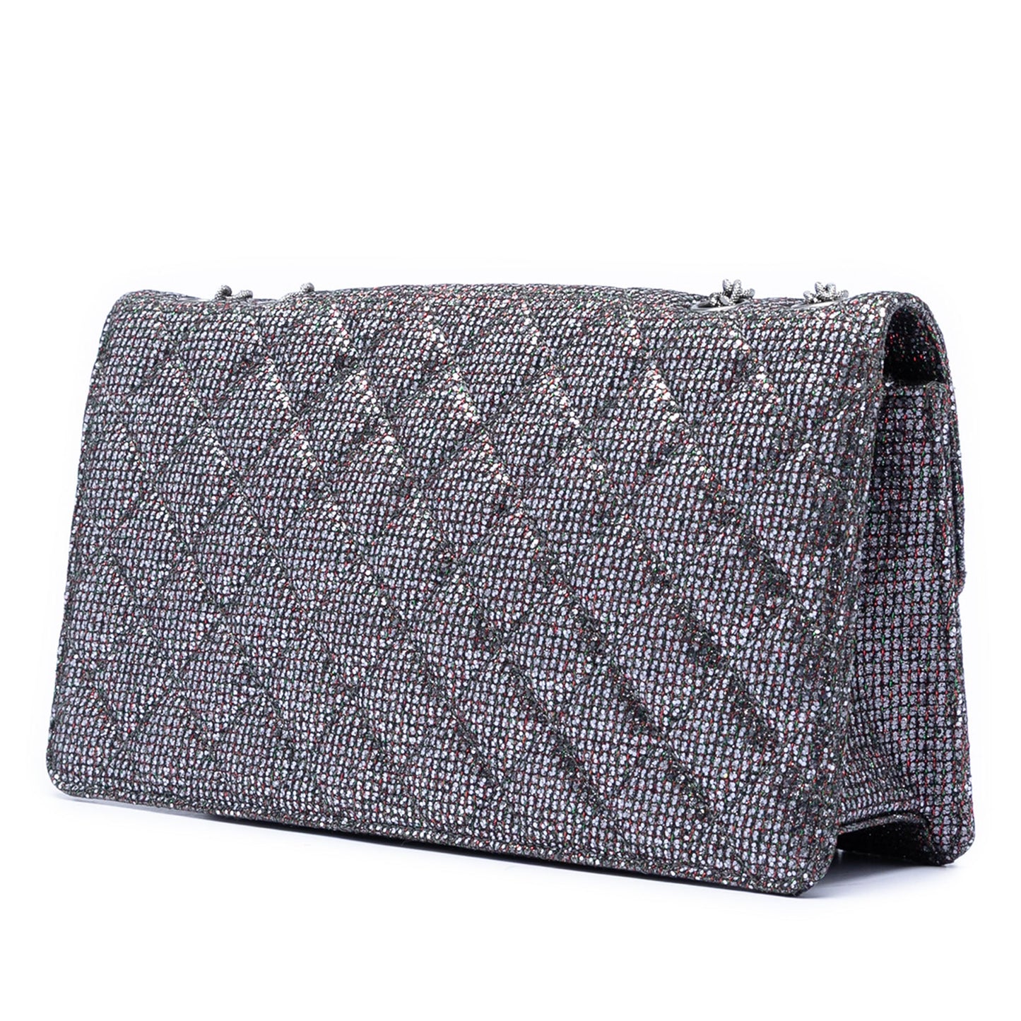 Quilted Glitter Canvas Reissue 2.55 Flap