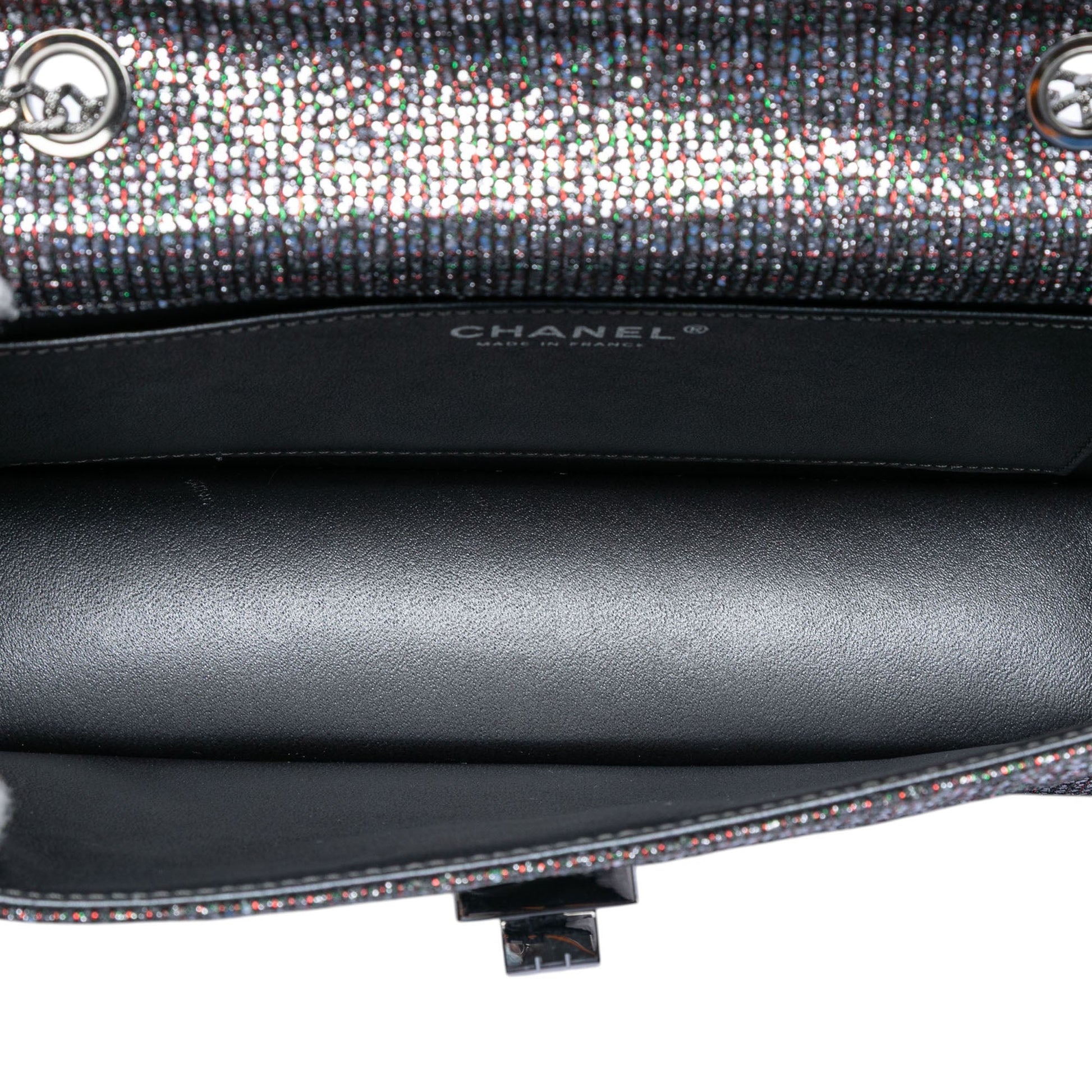 Quilted Glitter Canvas Reissue 2.55 Flap