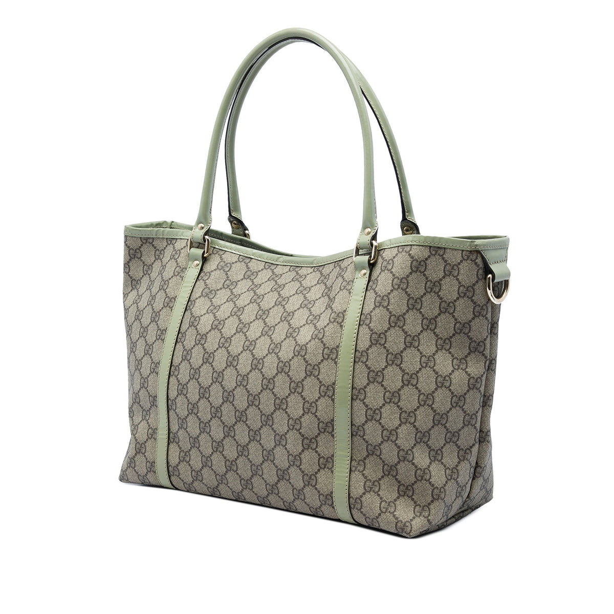 Gucci Medium GG Supreme Joy Tote — Beige