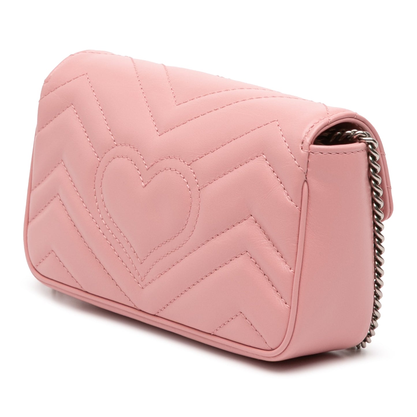 Gucci Mini GG Marmont Matelasse Leather Flap Crossbody