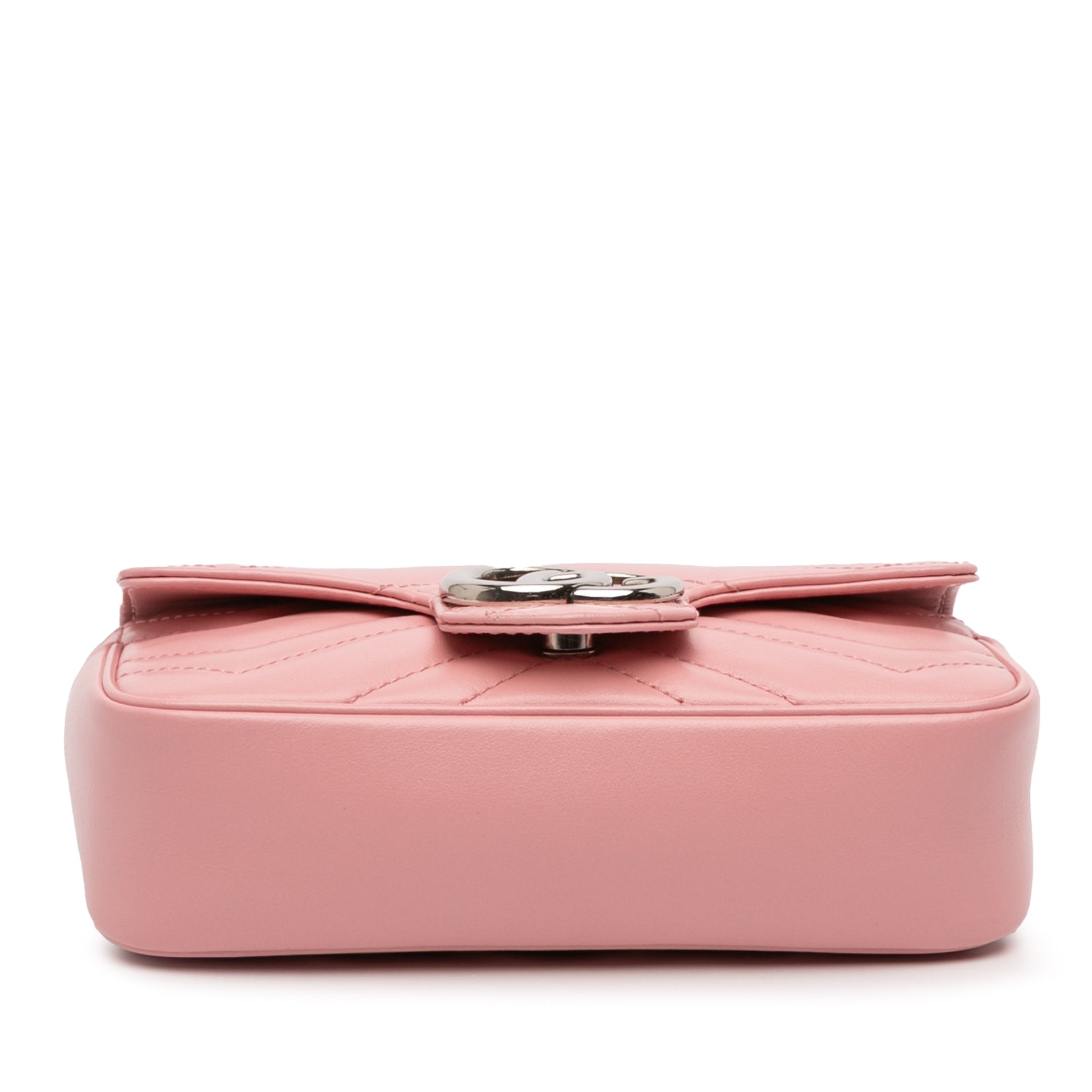 Gucci Mini GG Marmont Matelasse Leather Flap Crossbody