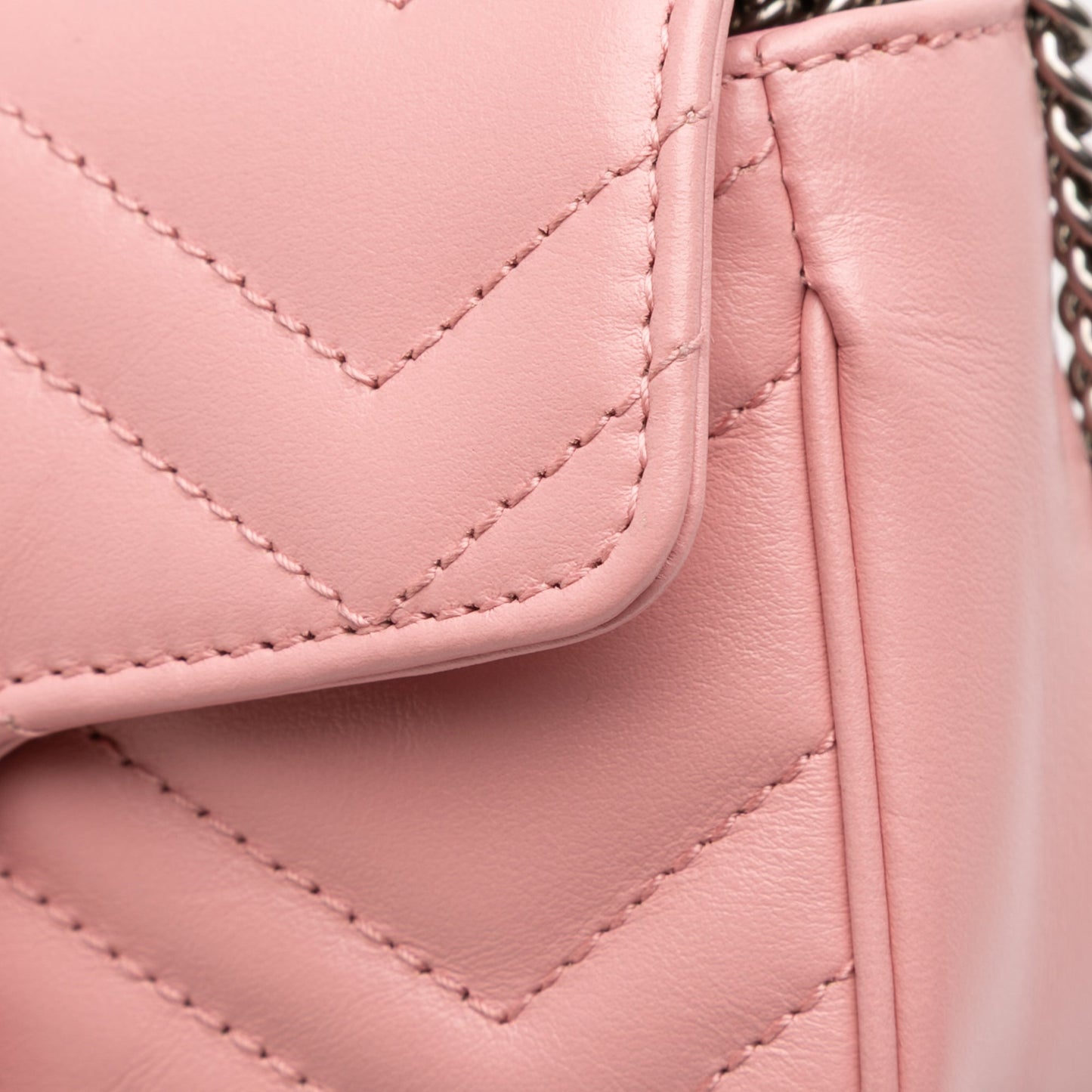 Gucci Mini GG Marmont Matelasse Leather Flap Crossbody