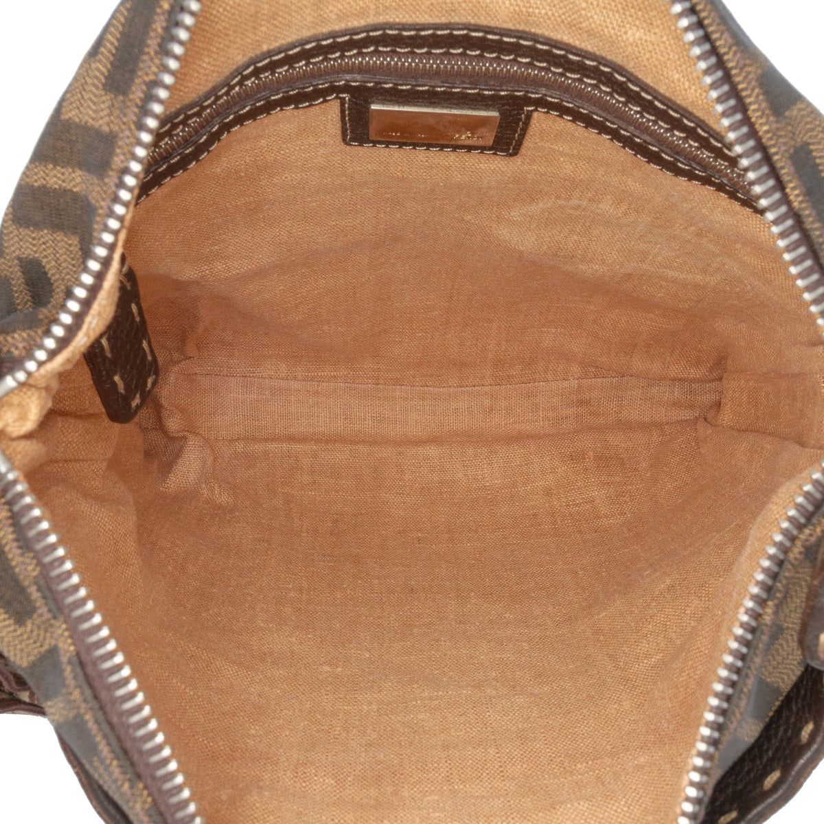 Fendi Zucca Canvas Selleria Crossbody