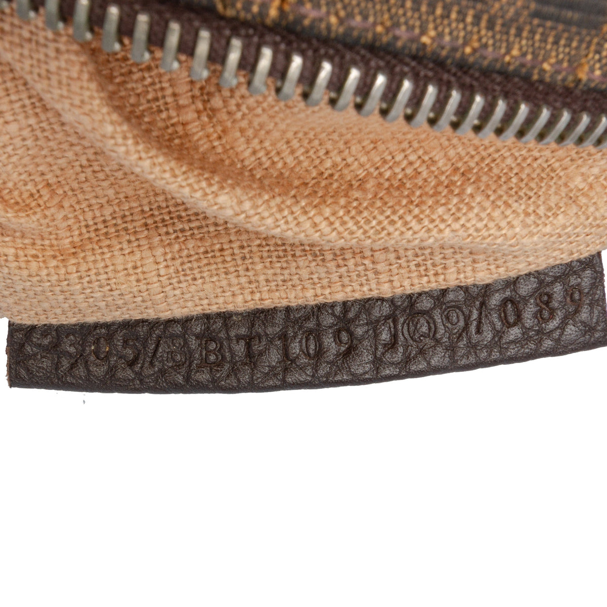 Fendi Zucca Canvas Selleria Crossbody