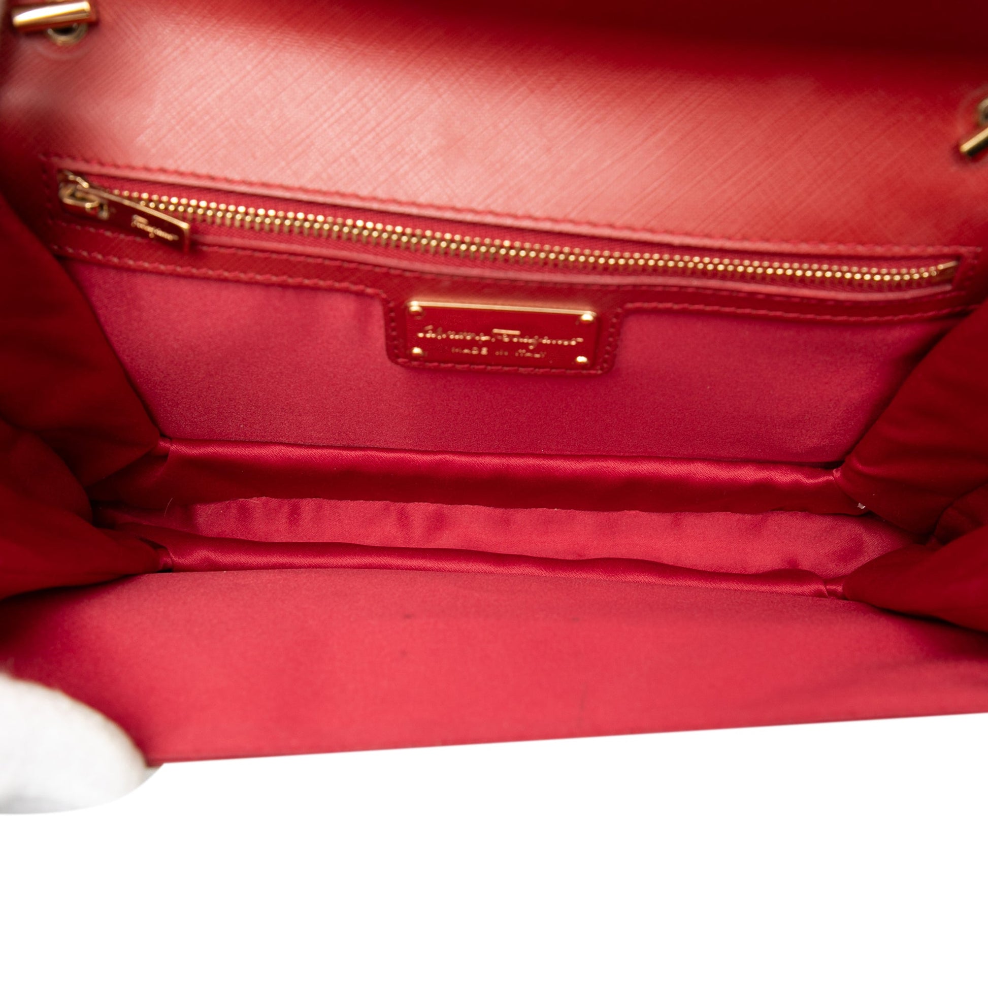 Ferragamo Medium Leather Vara Ginny Crossbody