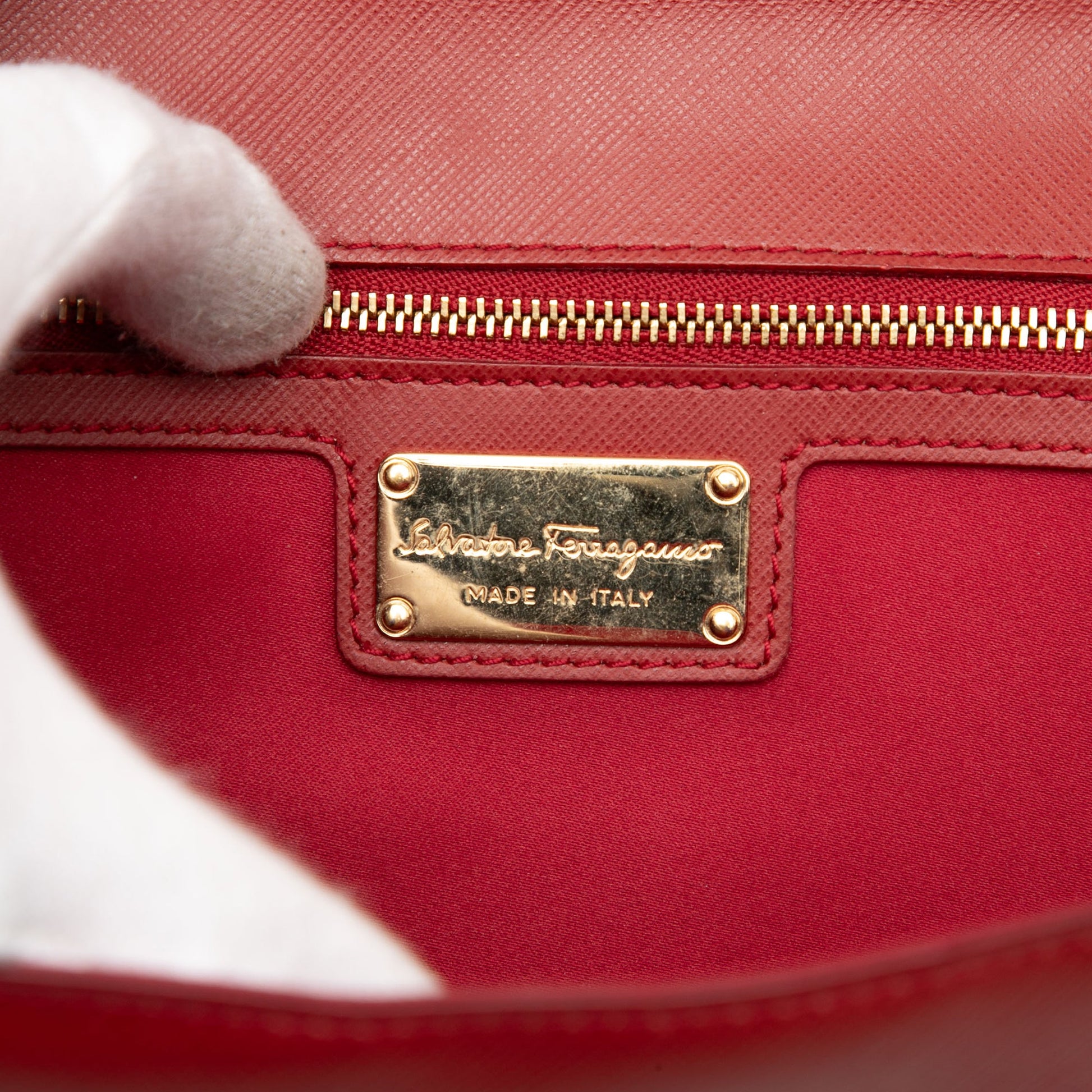 Ferragamo Medium Leather Vara Ginny Crossbody
