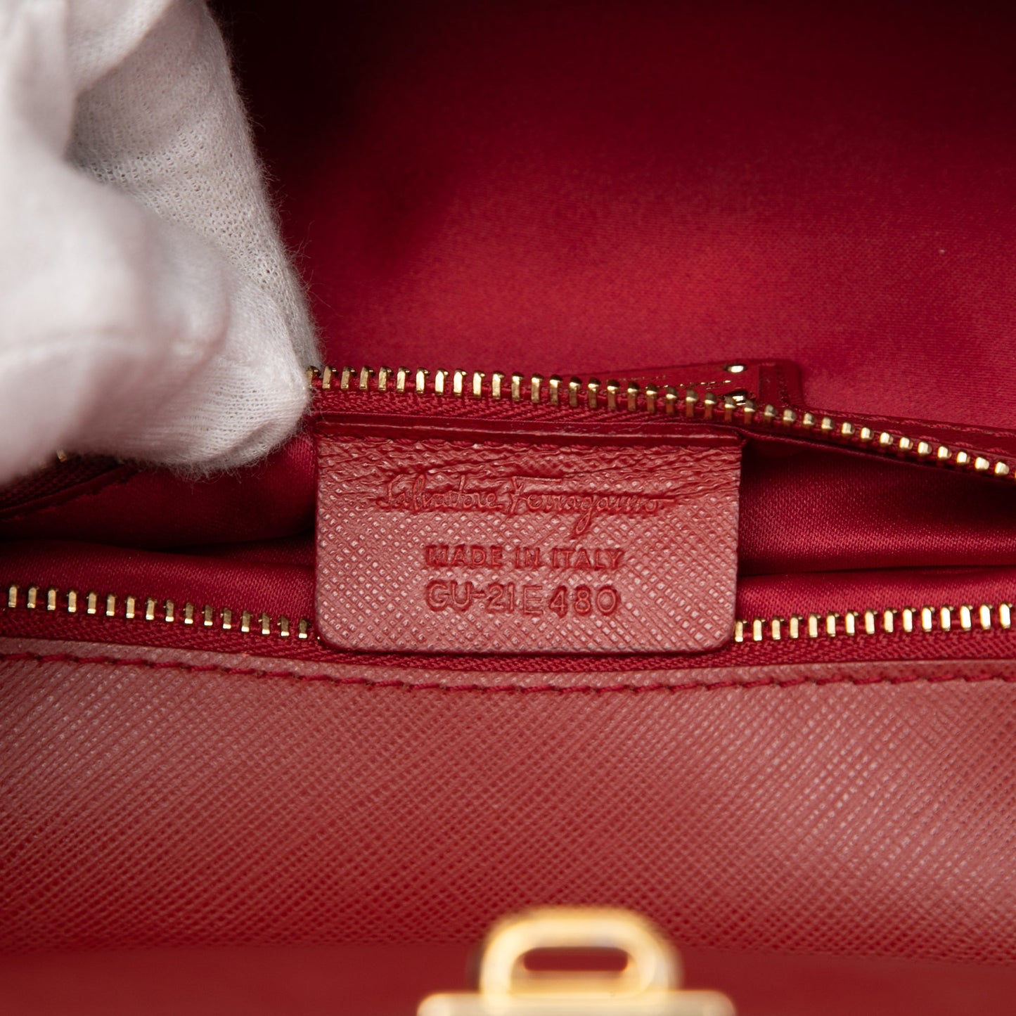 Ferragamo Medium Leather Vara Ginny Crossbody