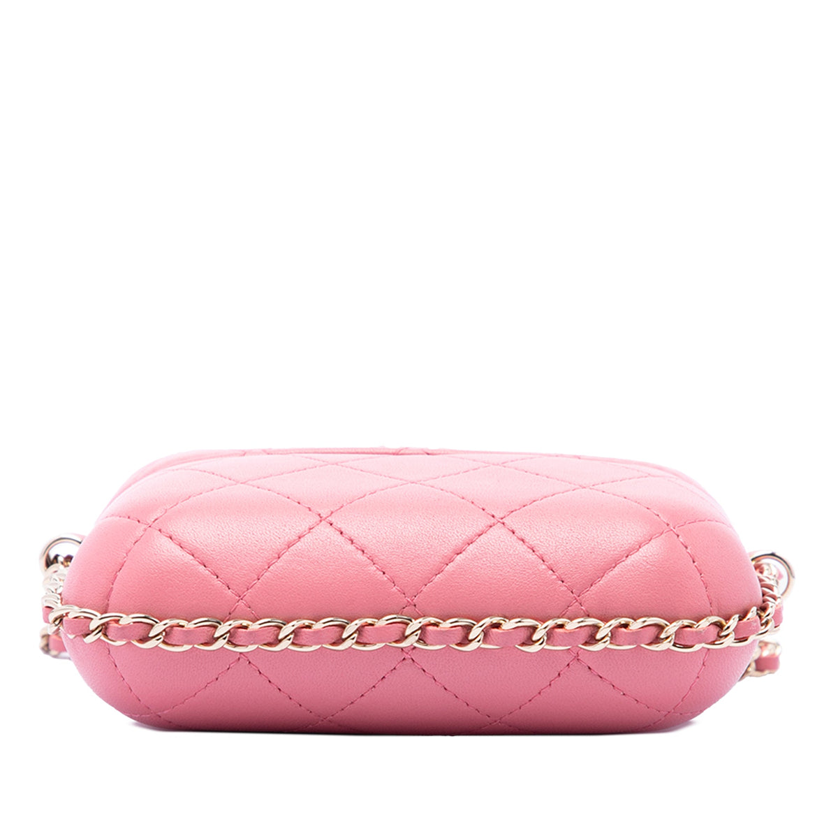 Chanel Mini Quilted Lambskin Chain Around Vanity Case
