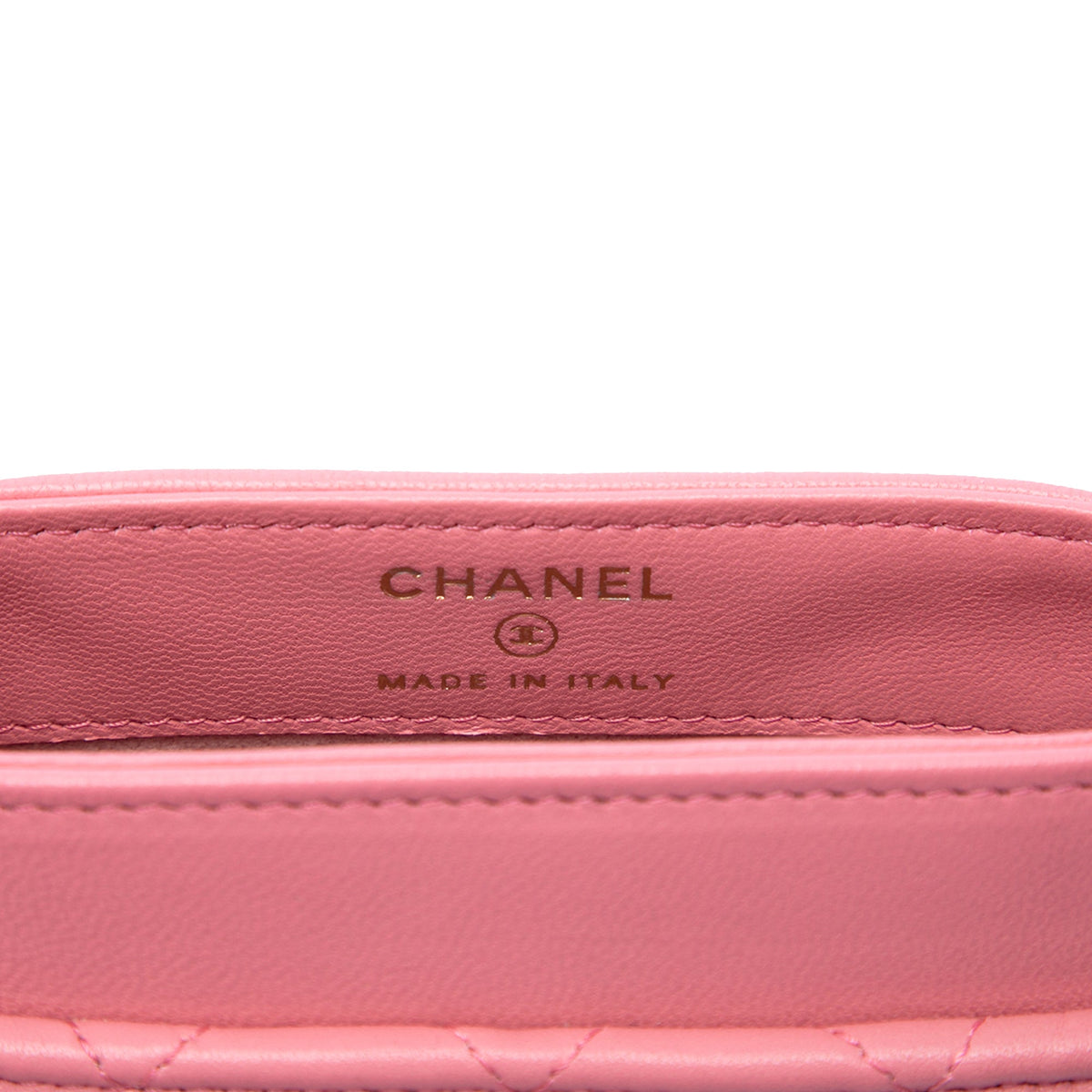 Chanel Mini Quilted Lambskin Chain Around Vanity Case