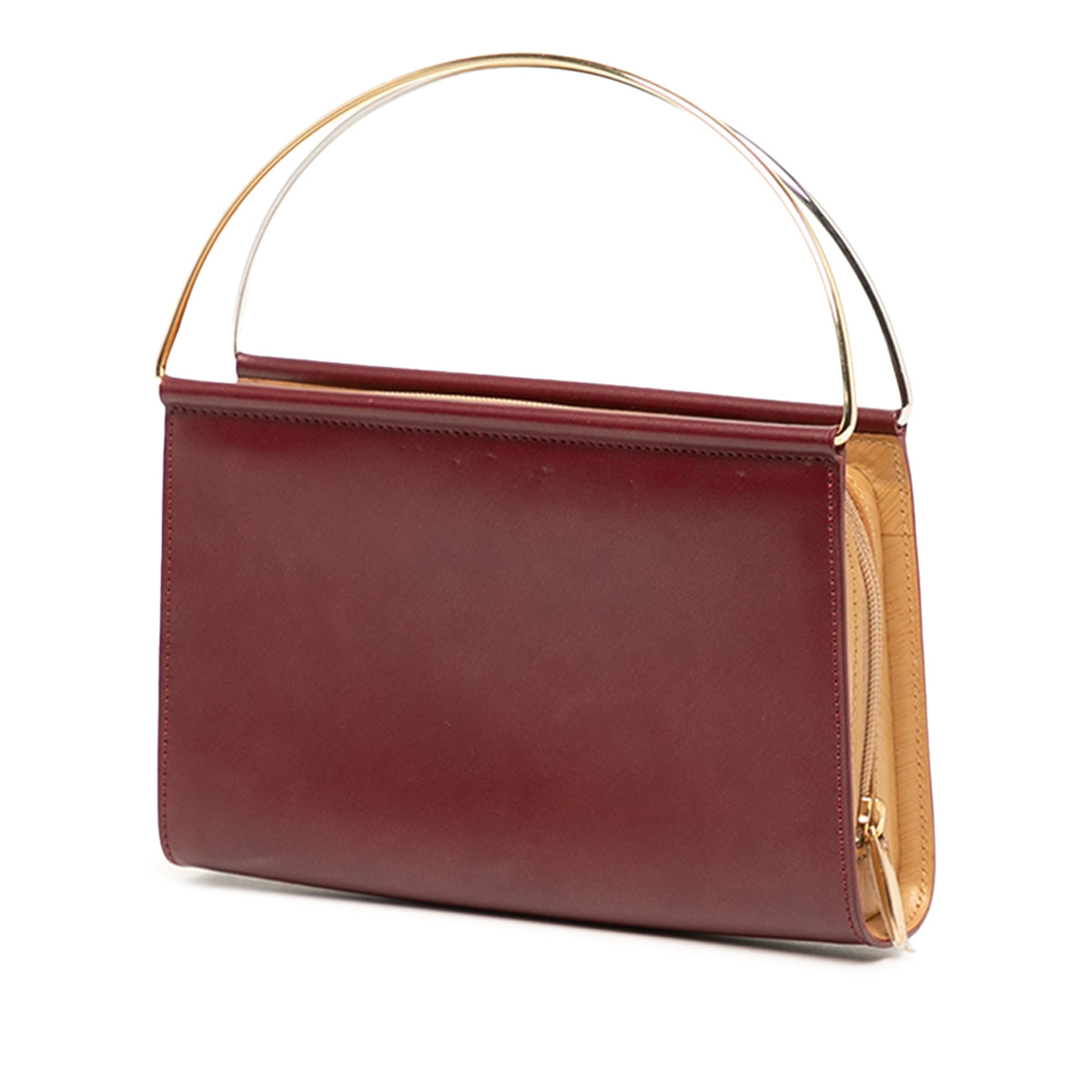 Cartier Leather Trinity Handbag — Red