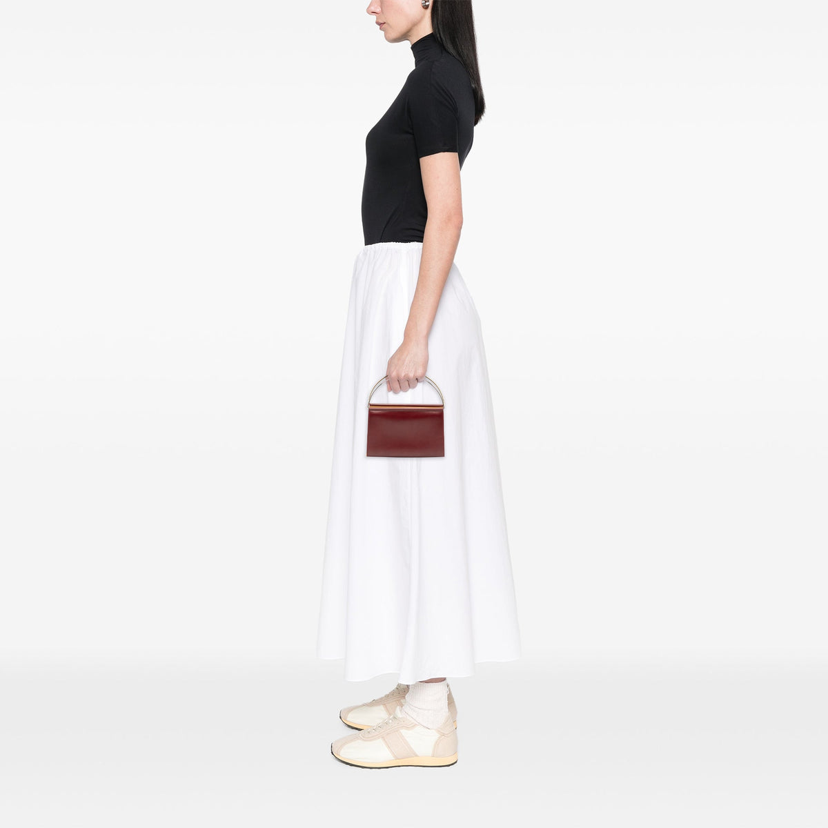 Cartier Leather Trinity Handbag — Red