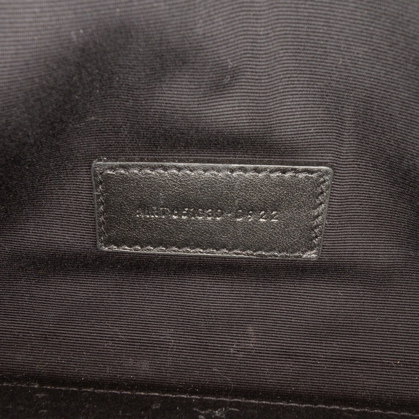 Saint Laurent Grain De Poudre Triquilt Monogram Envelope Clutch