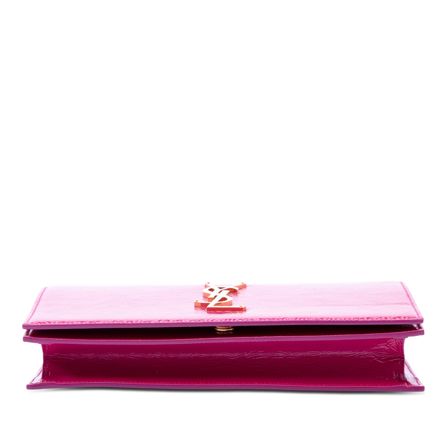 Saint Laurent Patent Monogram Kate Clutch