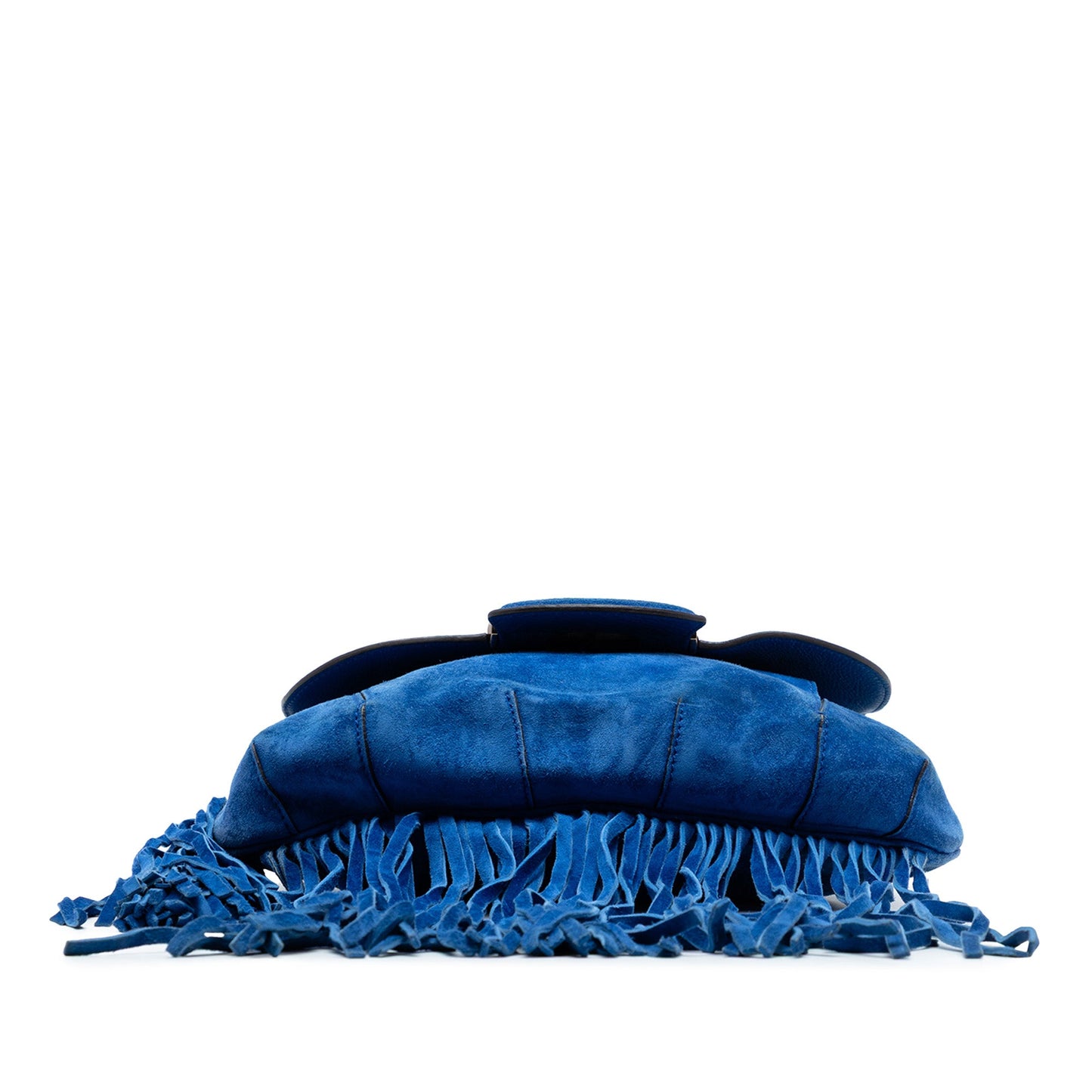 Medium Suede Bamboo Nouveau Fringe Crossbody