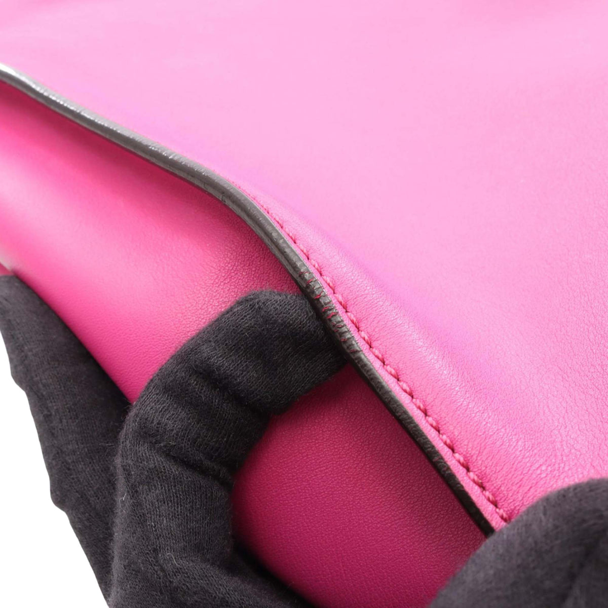 Fendi Medium Leather Peekaboo Iconic Satchel — Pink