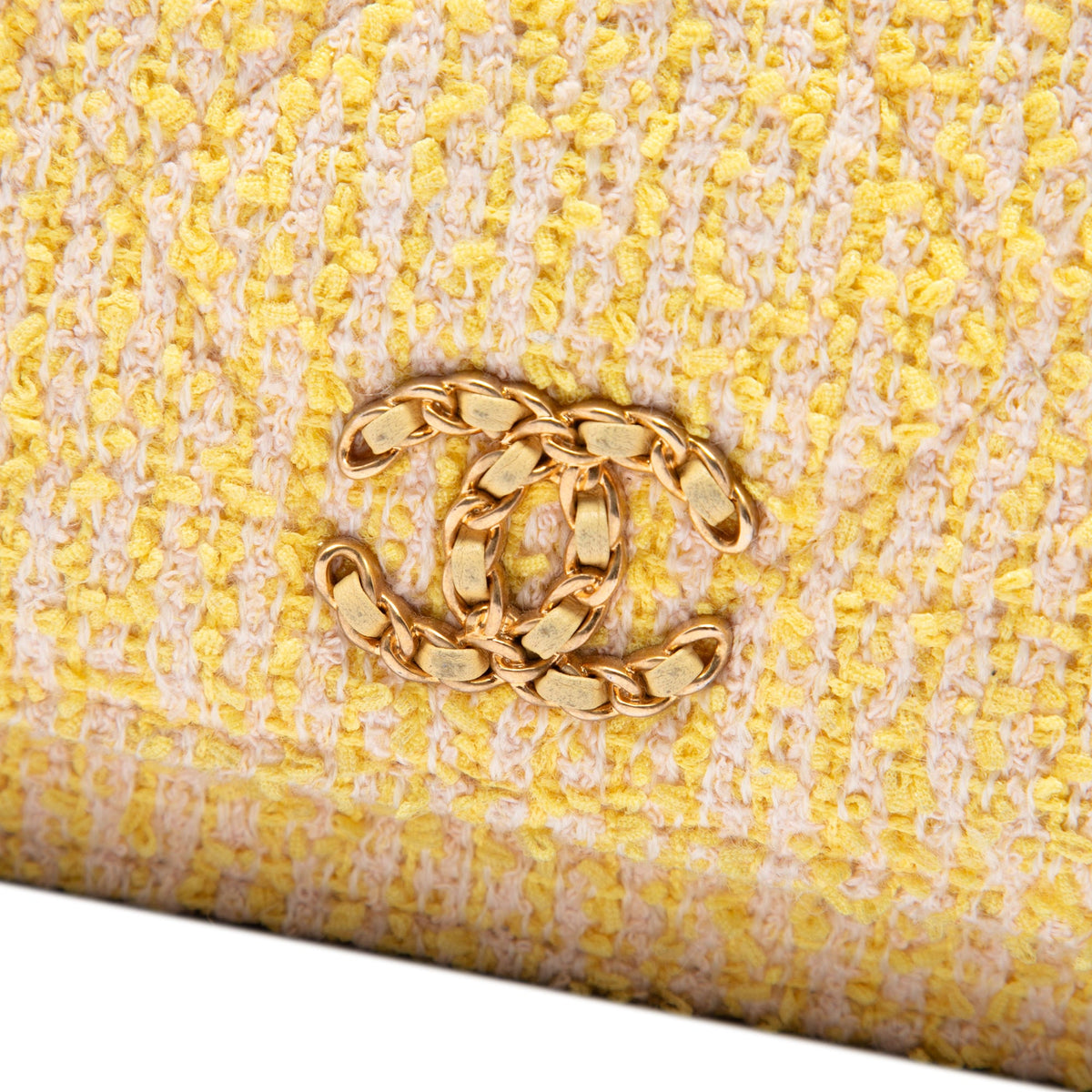Chanel Tweed 19 Wallet On Chain