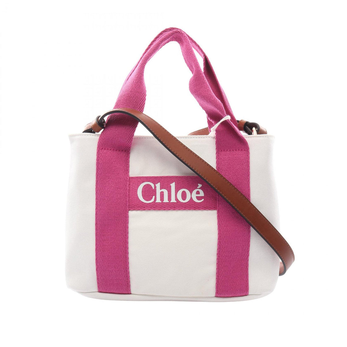 Chloé Small Canvas Kids Logo Satchel