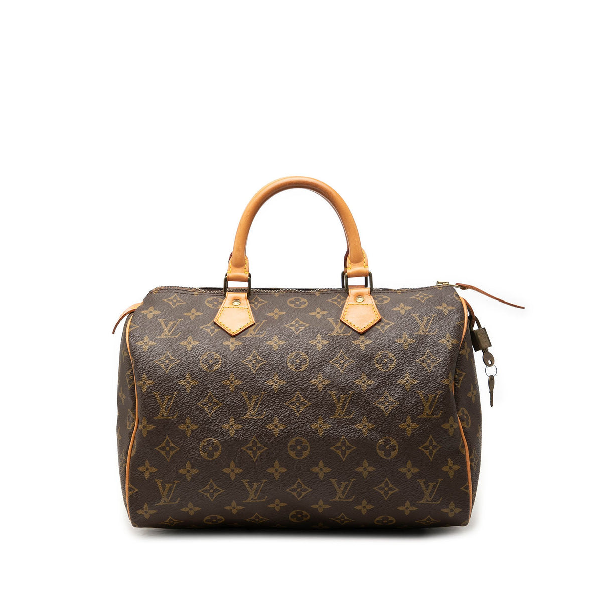Louis Vuitton Monogram Speedy 30 — Brown