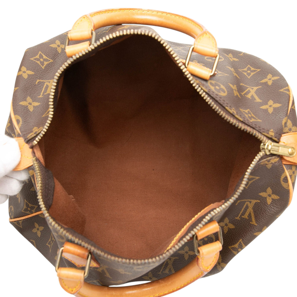 Louis Vuitton Monogram Speedy 30 — Brown