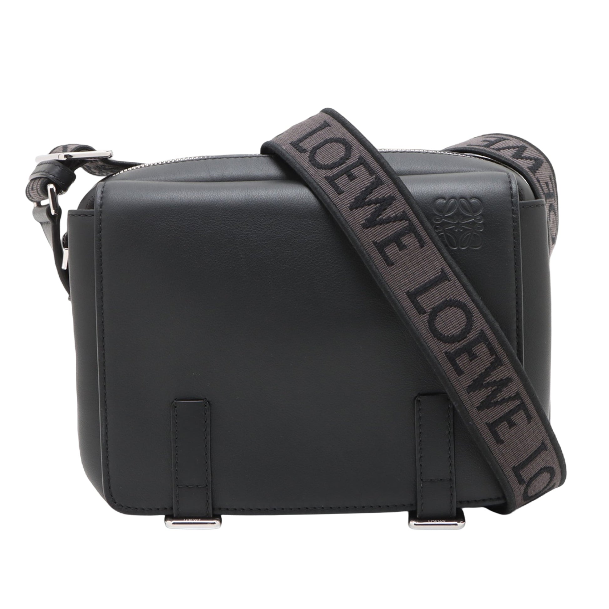 LOEWE XS Supple Smooth Calfskin Military Messenger Bag