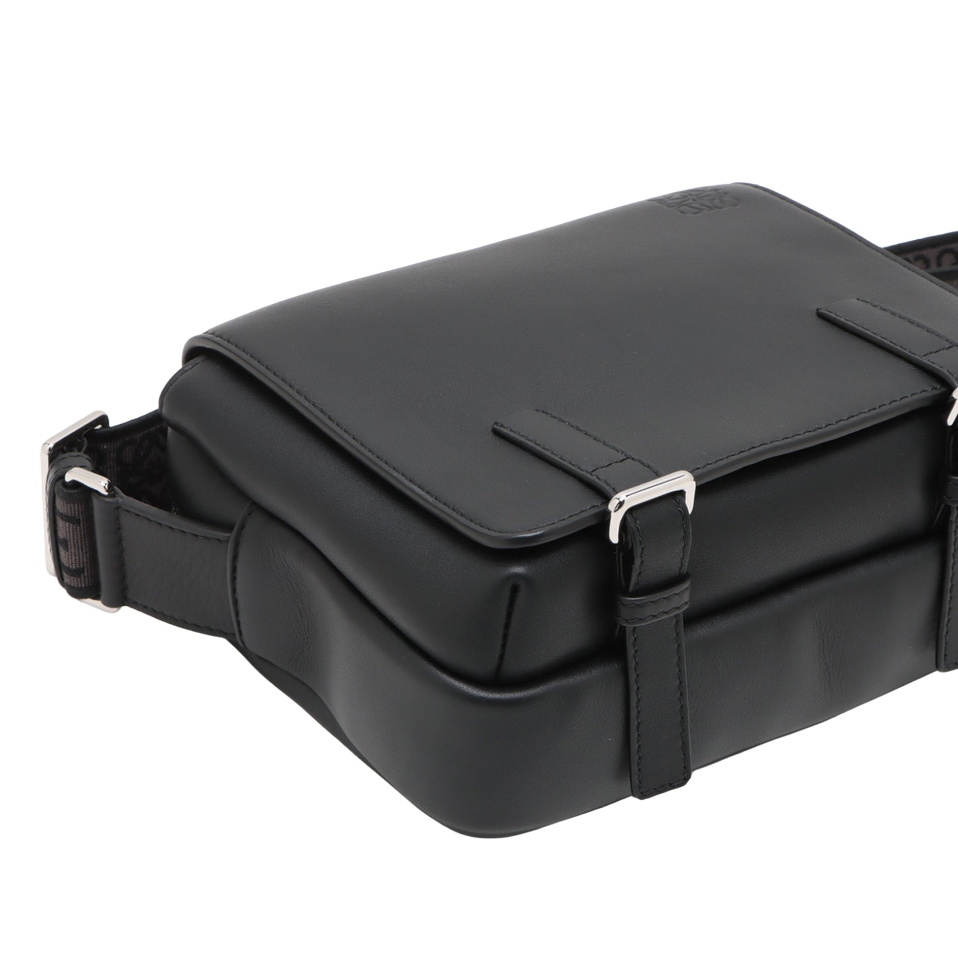 LOEWE XS Supple Smooth Calfskin Military Messenger Bag