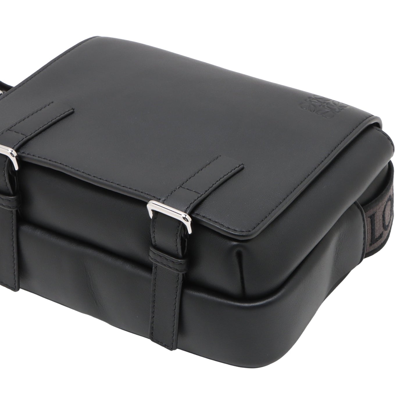 LOEWE XS Supple Smooth Calfskin Military Messenger Bag
