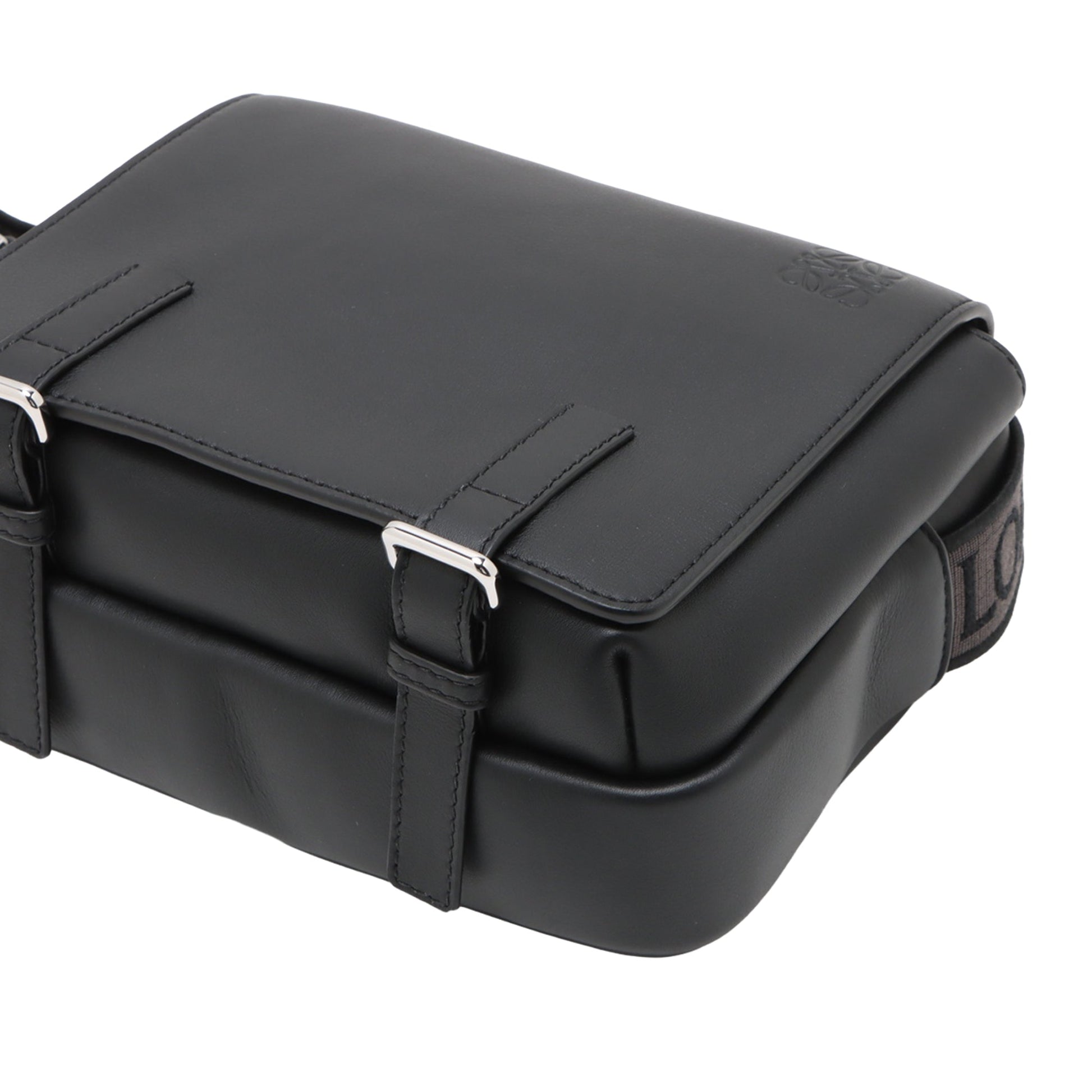 LOEWE XS Supple Smooth Calfskin Military Messenger Bag
