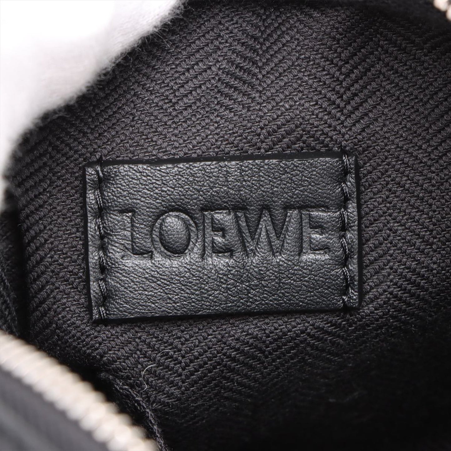 LOEWE XS Supple Smooth Calfskin Military Messenger Bag