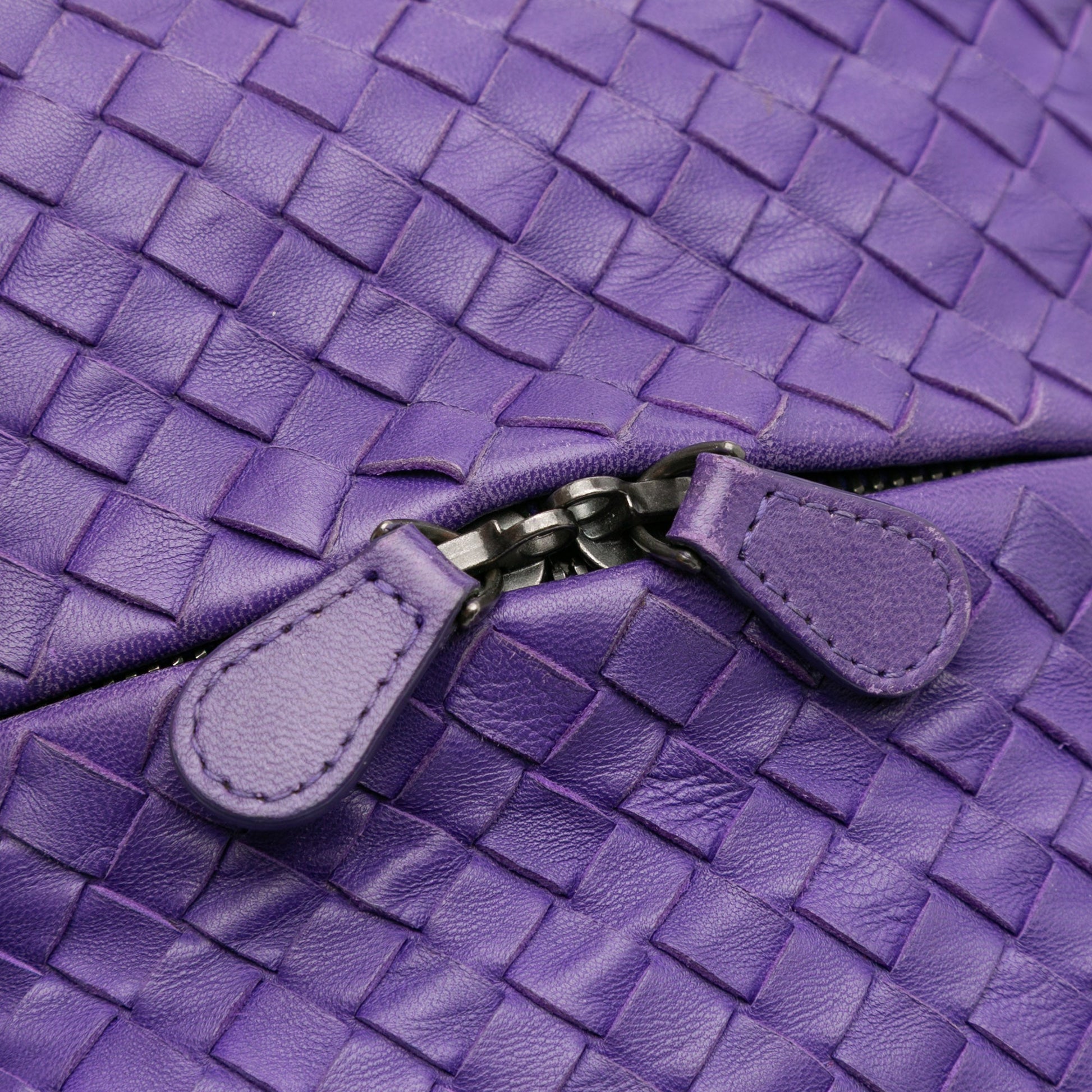 Bottega Veneta Nappa Intrecciato Cube Crossbody
