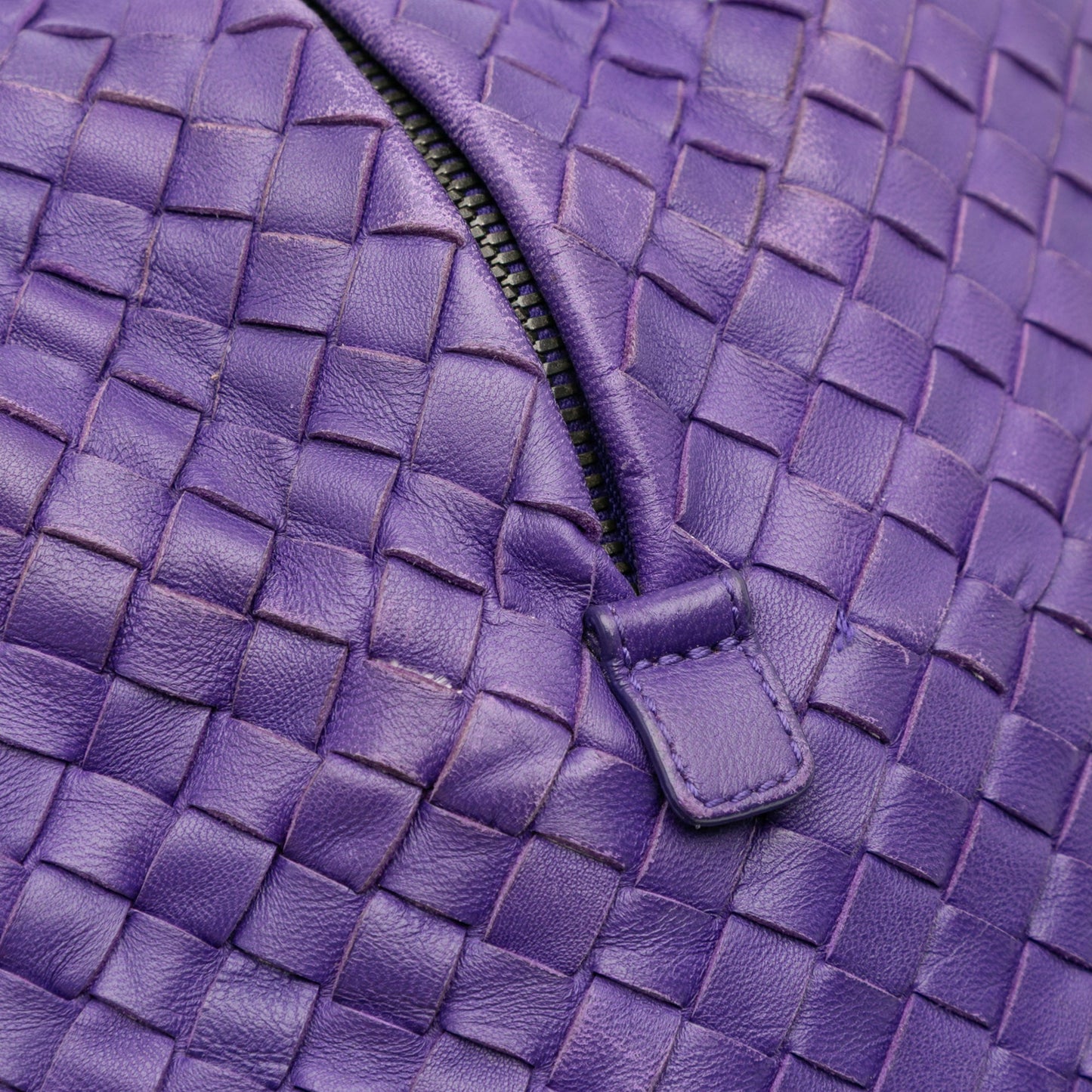 Bottega Veneta Nappa Intrecciato Cube Crossbody