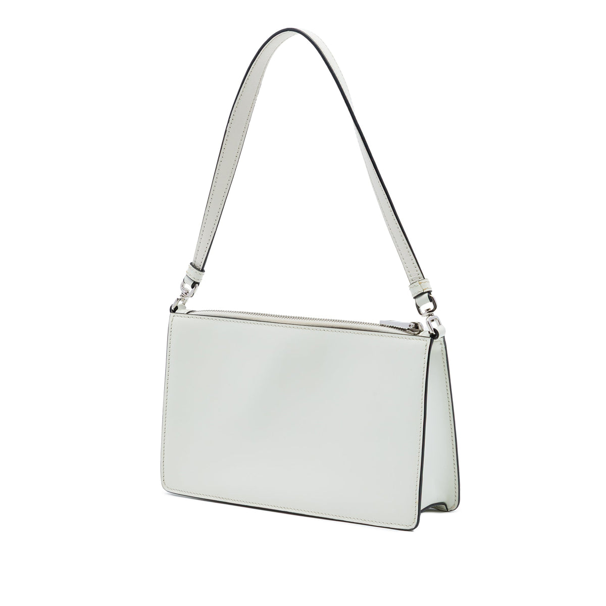 Prada Brushed Leather Shoulder Bag