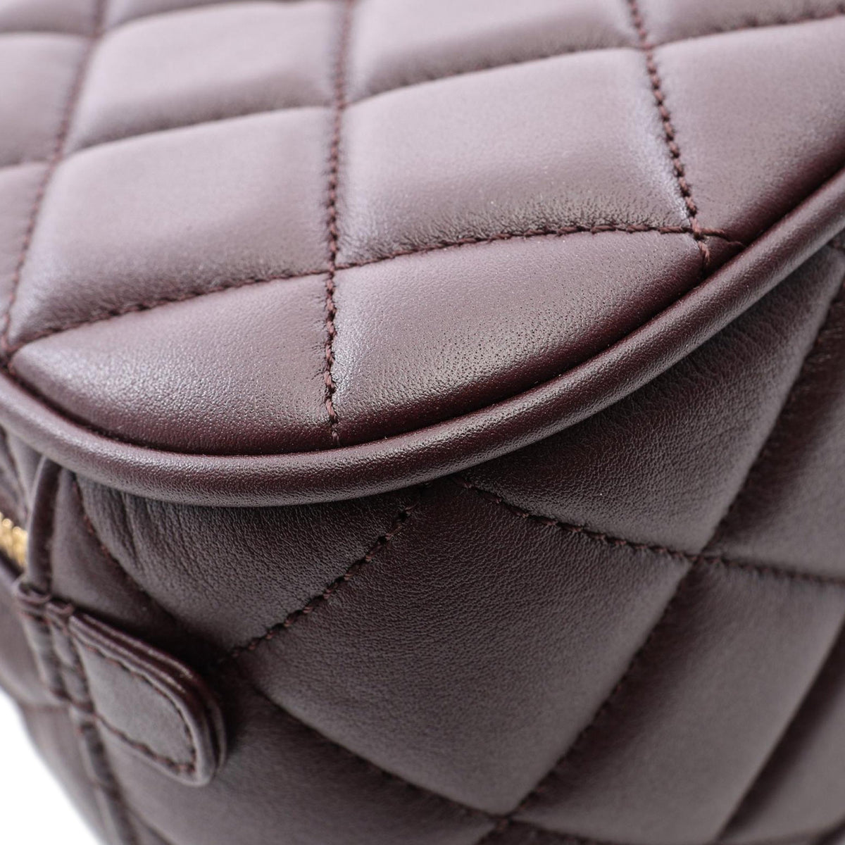 Chanel Mini CC Quilted Lambskin Bowling Bag