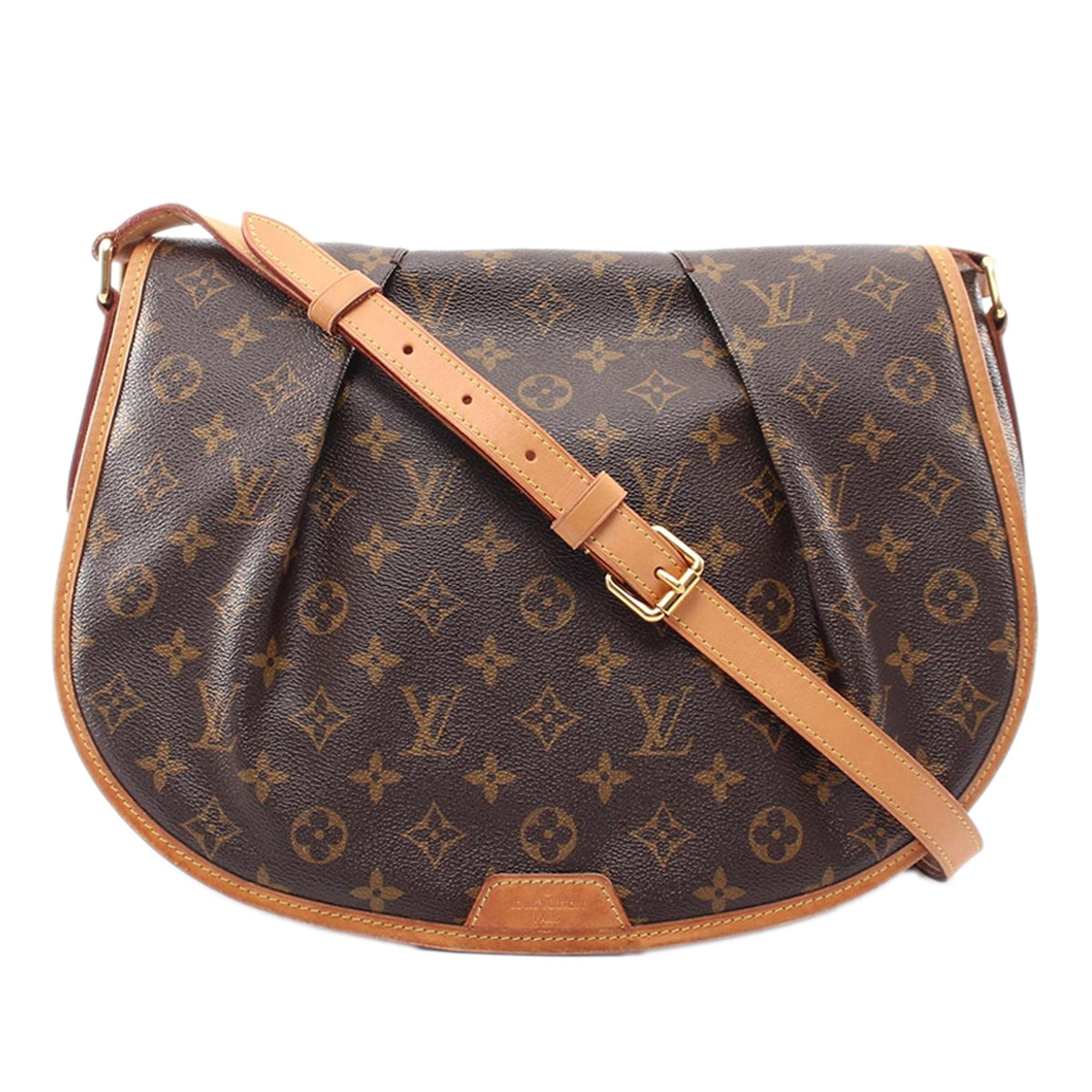 Louis Vuitton Monogram Menilmontant MM — Brown