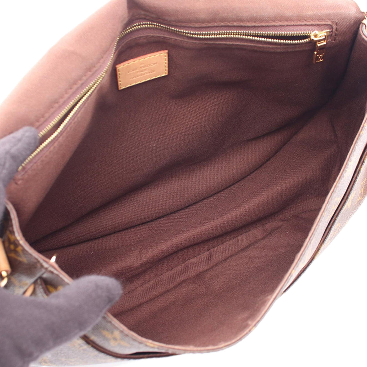 Louis Vuitton Monogram Menilmontant MM — Brown