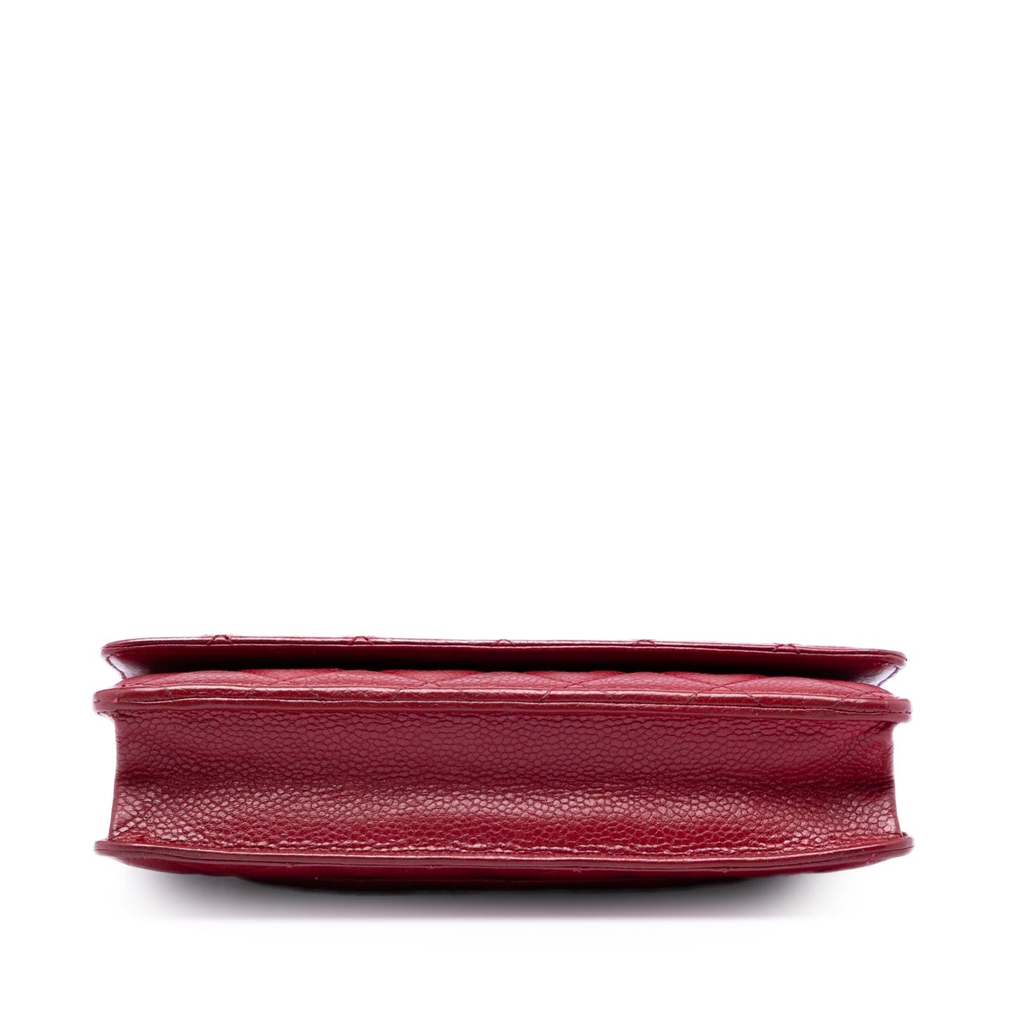 CC Quilted Caviar Wallet on Chain