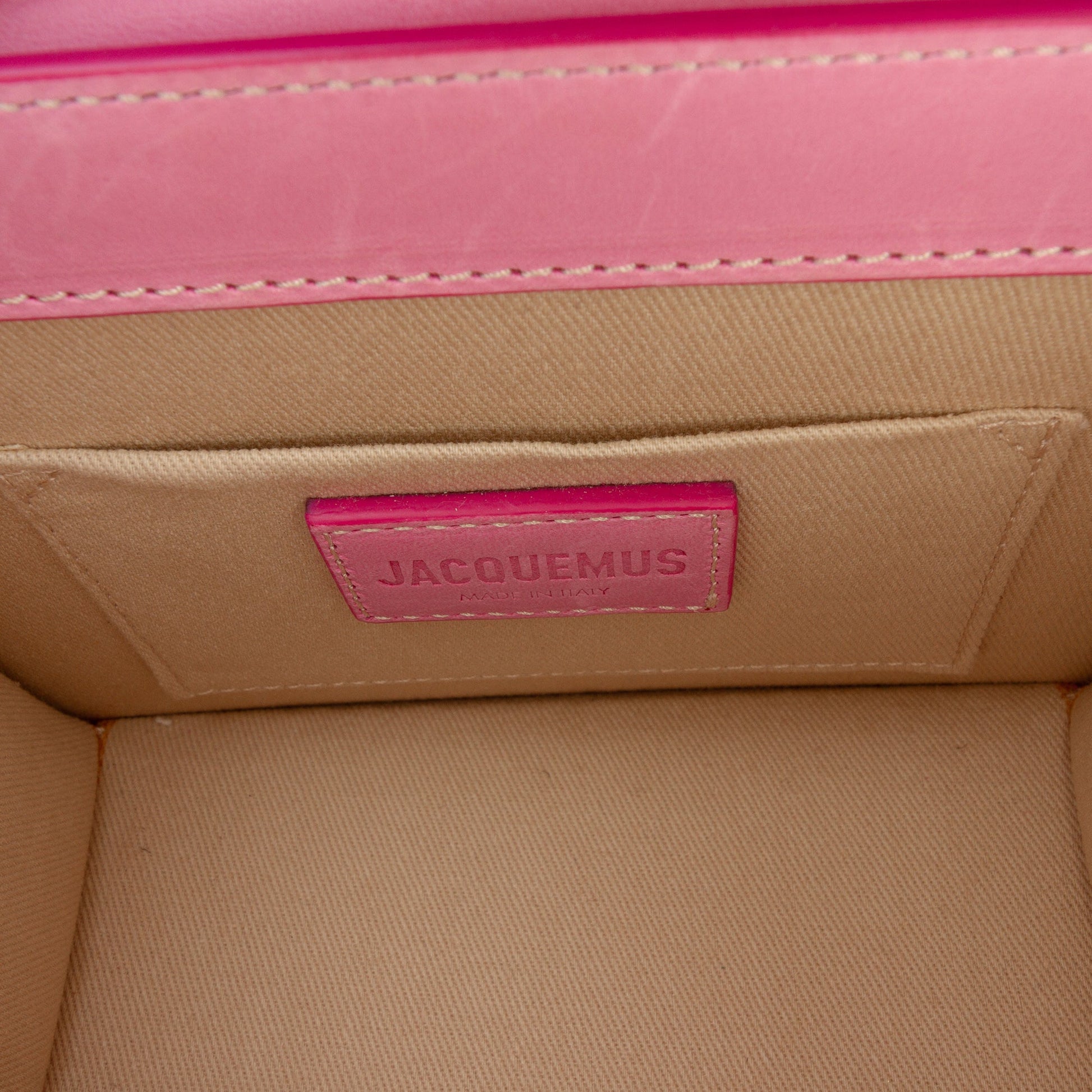 Jacquemus Leather Le Chiquito Moyen